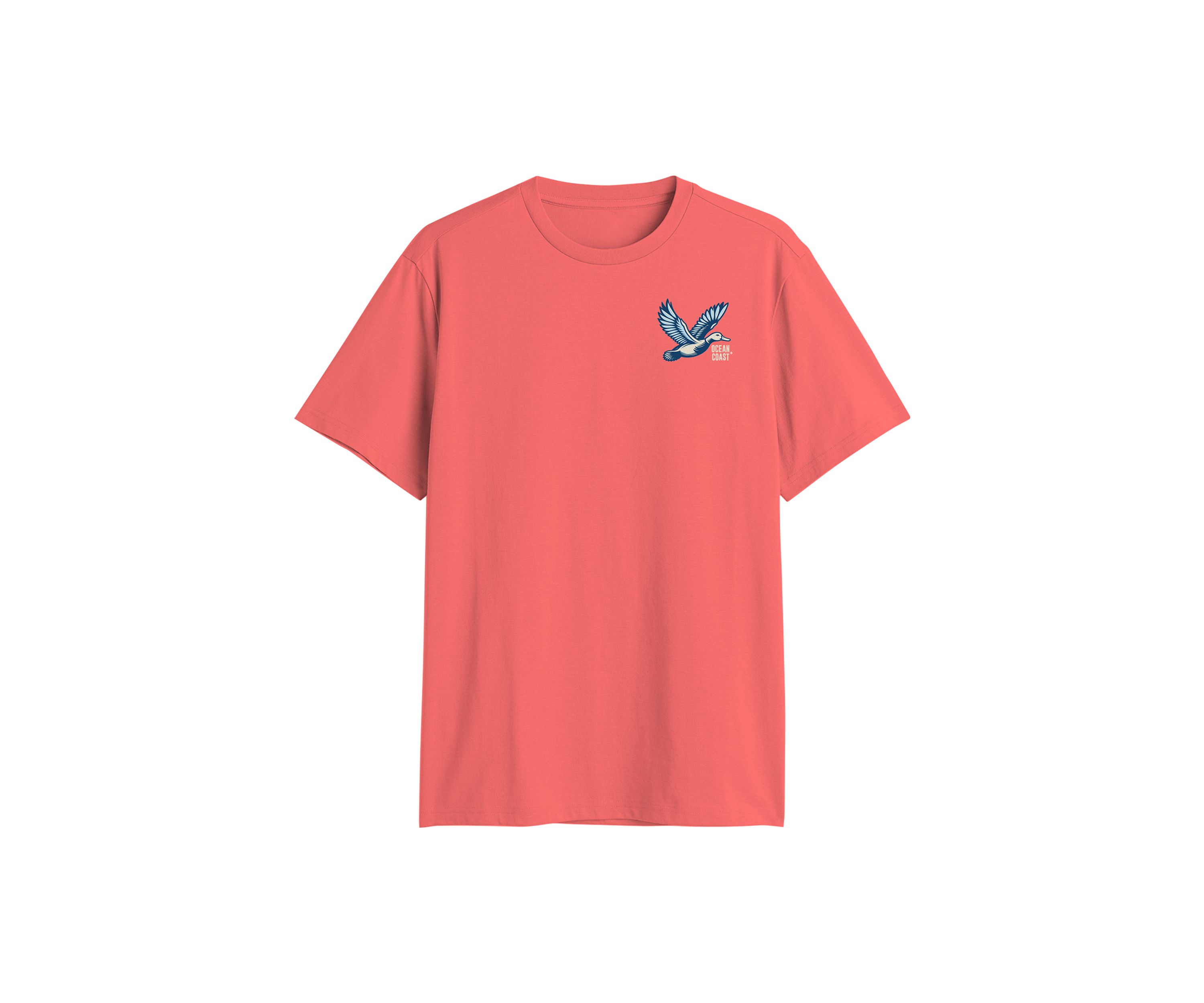 Short Sleeve Water Duck Graphic T-Shirt 