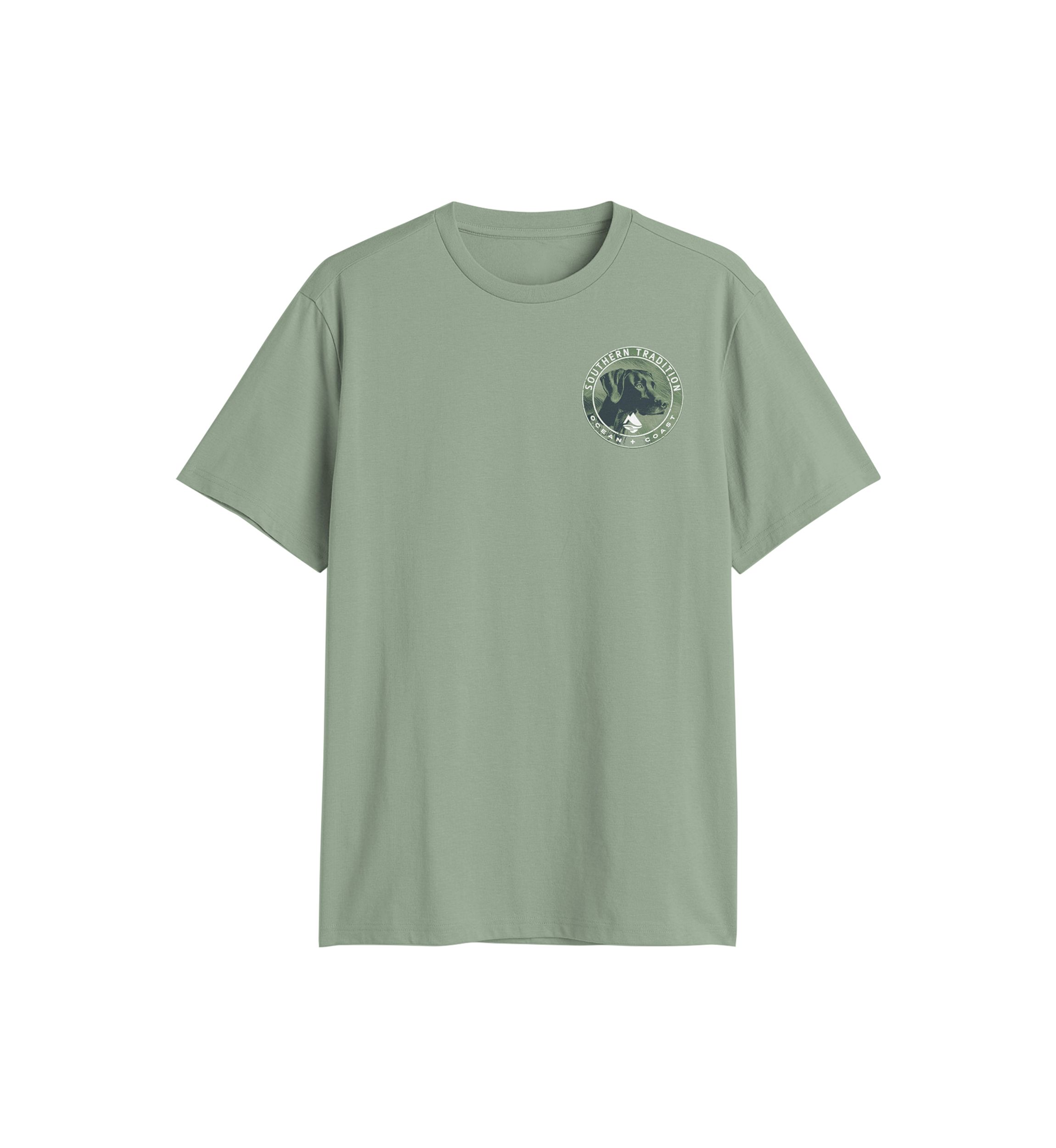 Short Sleeve Dog Flush Graphic T-Shirt 