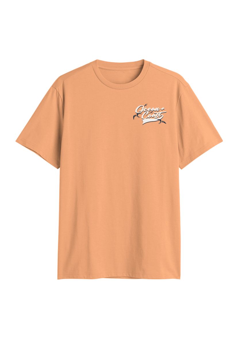 Short Sleeve Living in Paradise Graphic T-Shirt