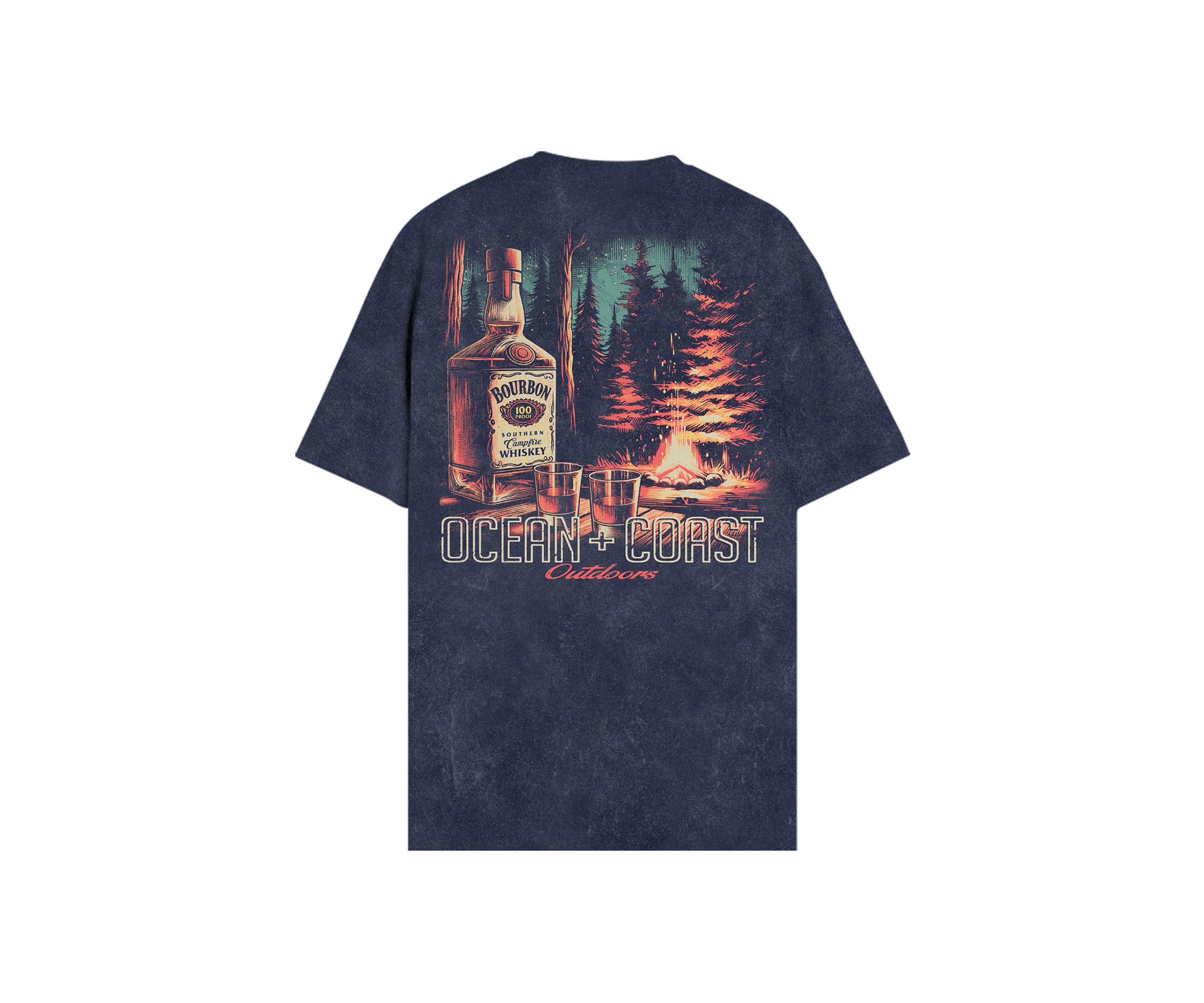 Camp Drinks Short Sleeve Graphic T-Shirt