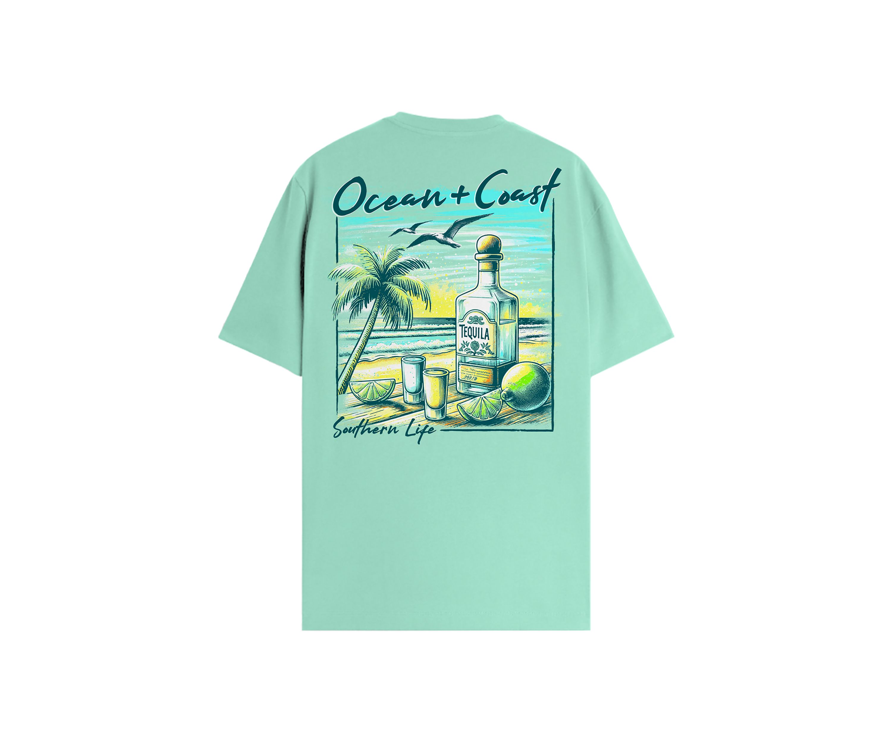 Short Sleeve Southern Life Graphic T-Shirt 