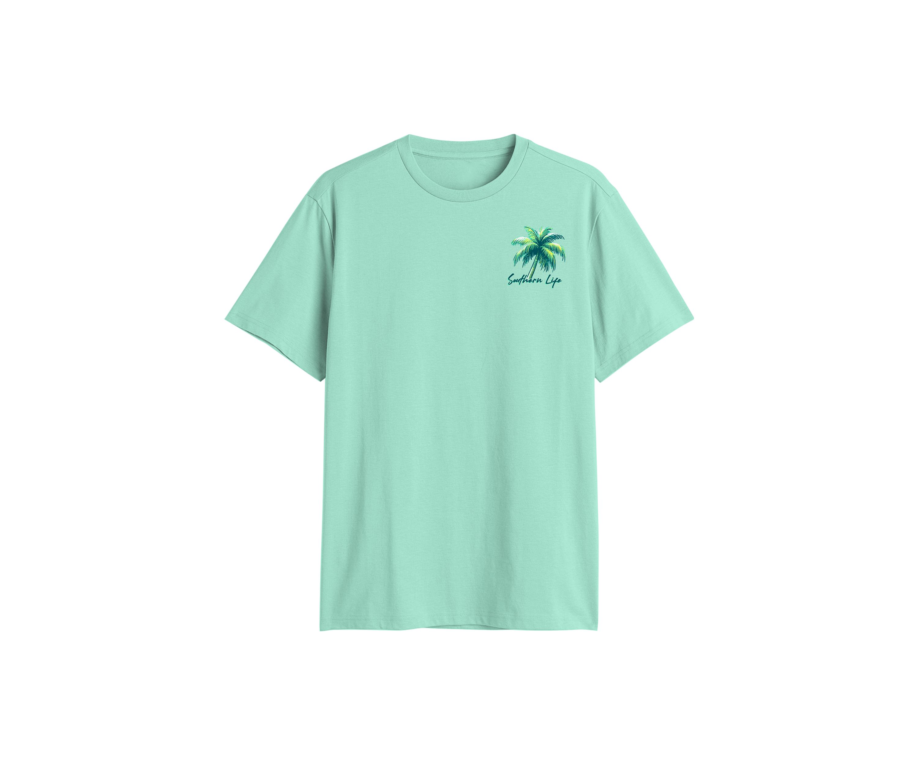 Short Sleeve Southern Life Graphic T-Shirt 