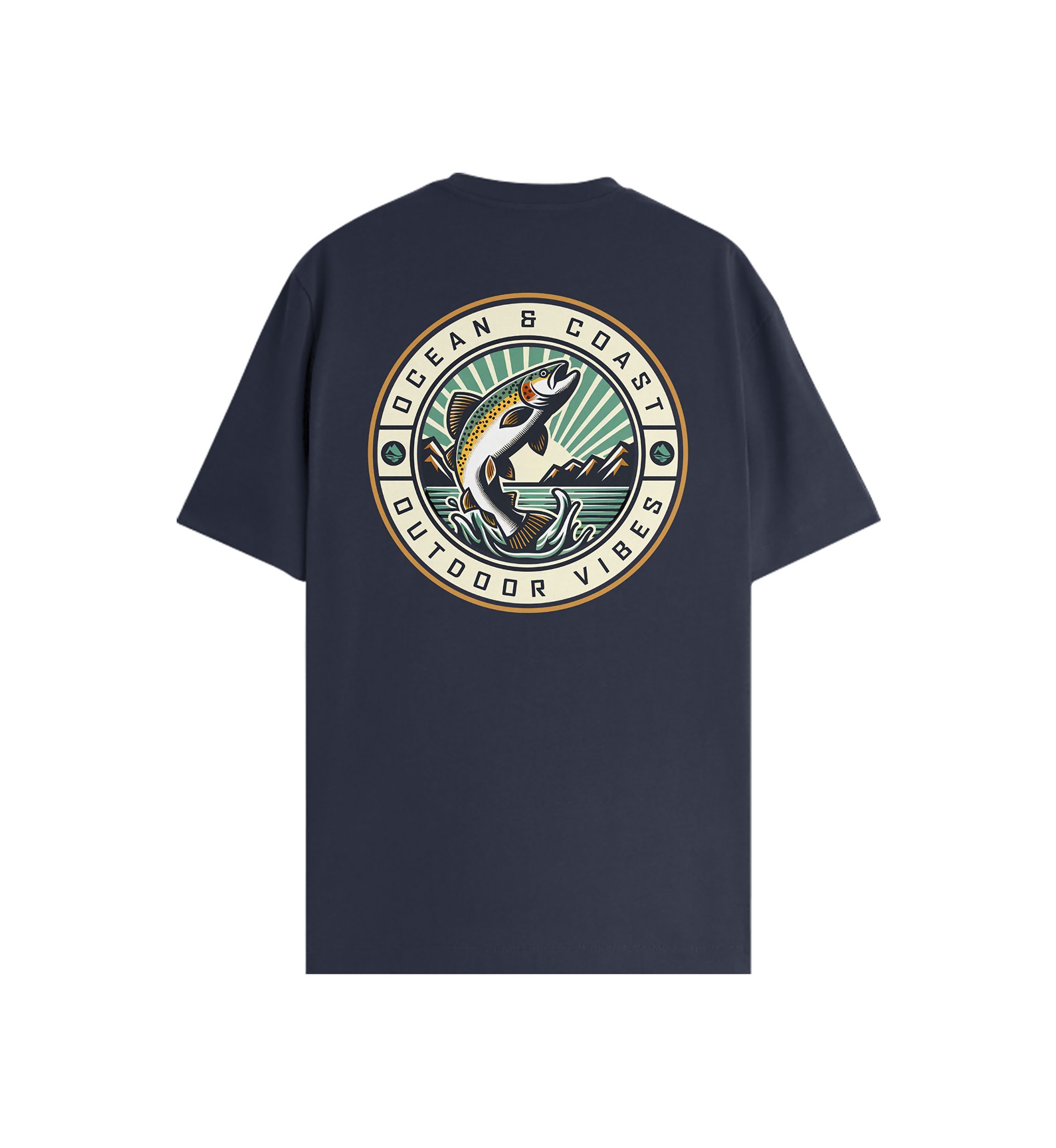 Outdoor Vibes Short Sleeve Graphic T-Shirt