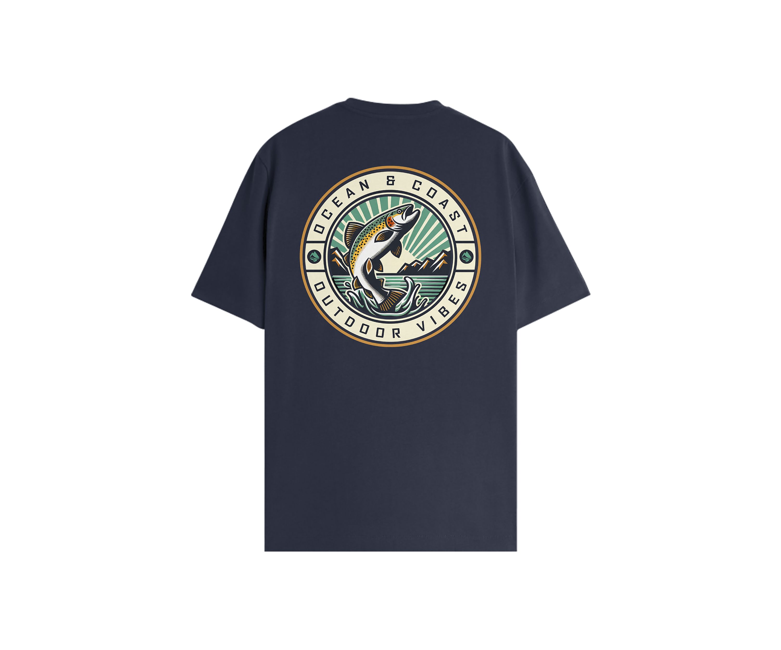 Outdoor Vibes Short Sleeve Graphic T-Shirt