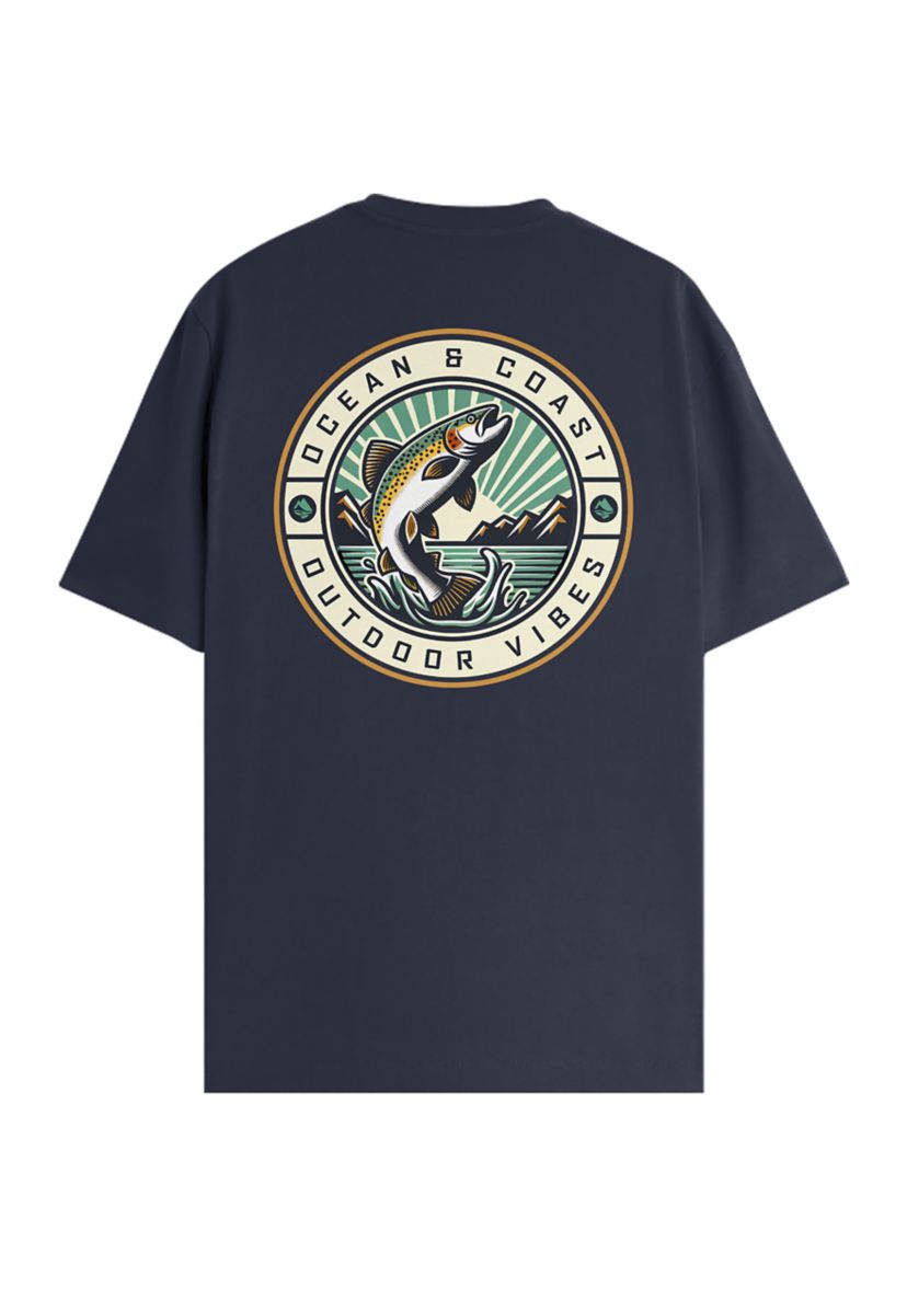 Outdoor Vibes Short Sleeve Graphic T-Shirt