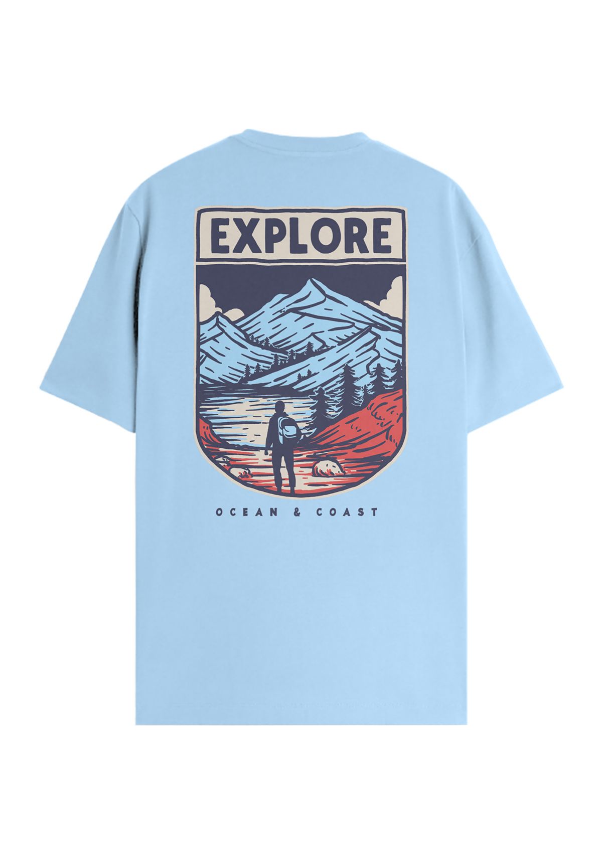Short Sleeve Explore Graphic T-Shirt