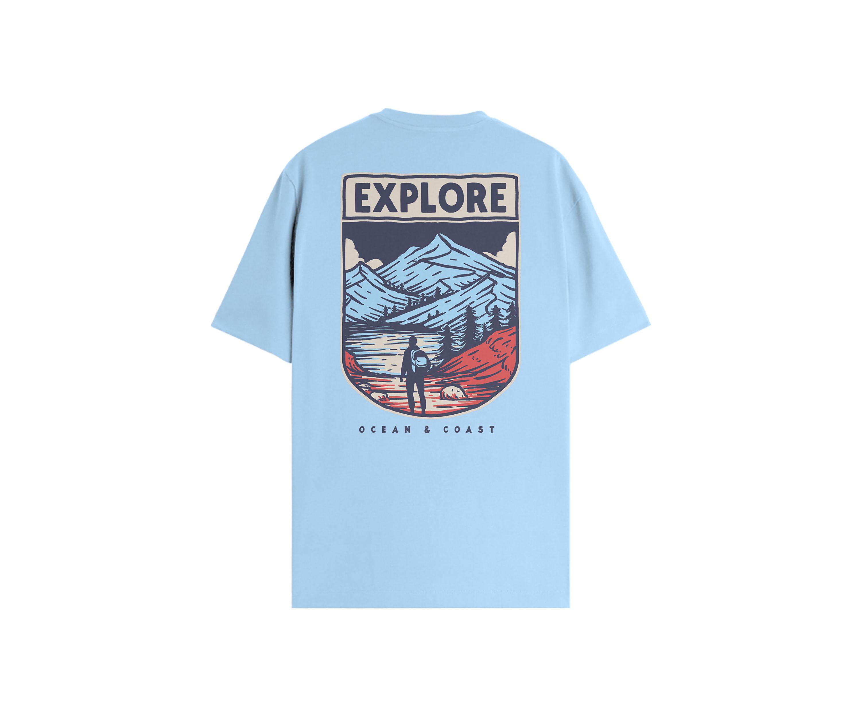 Short Sleeve Explore Graphic T-Shirt