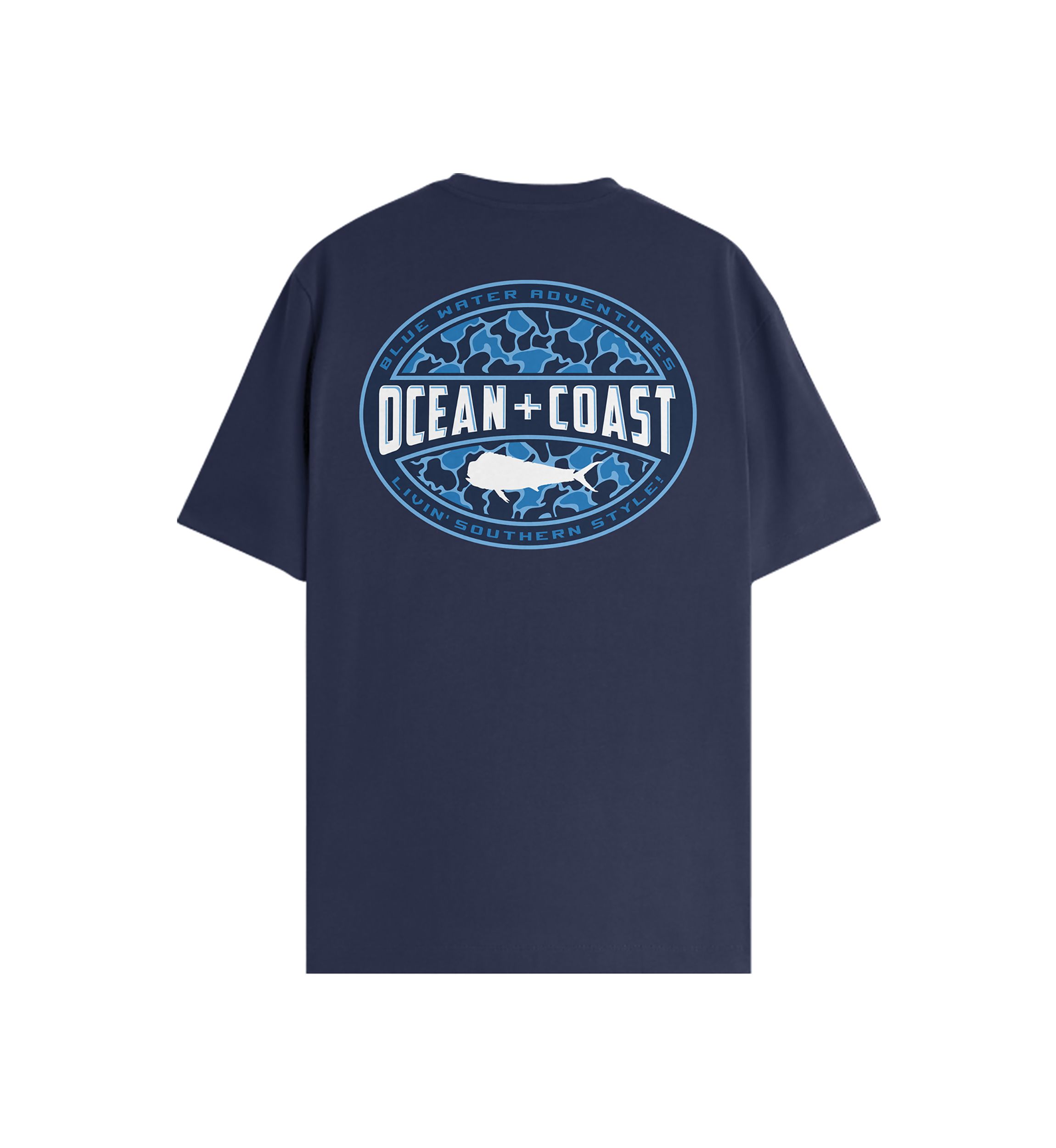 Blue Water Adventures Graphic T-Shirt 