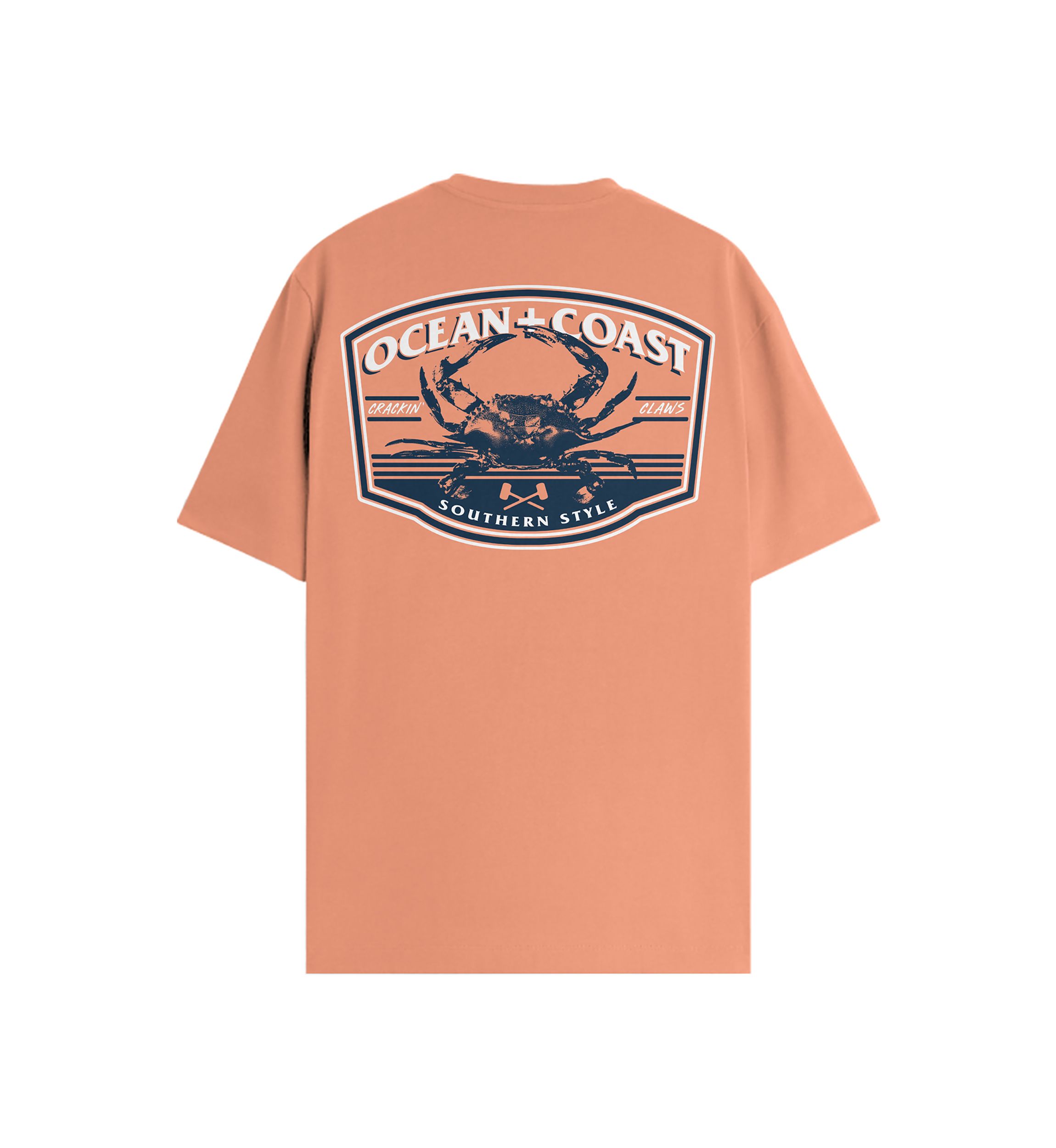 Short Sleeve Crab Graphic T-Shirt 