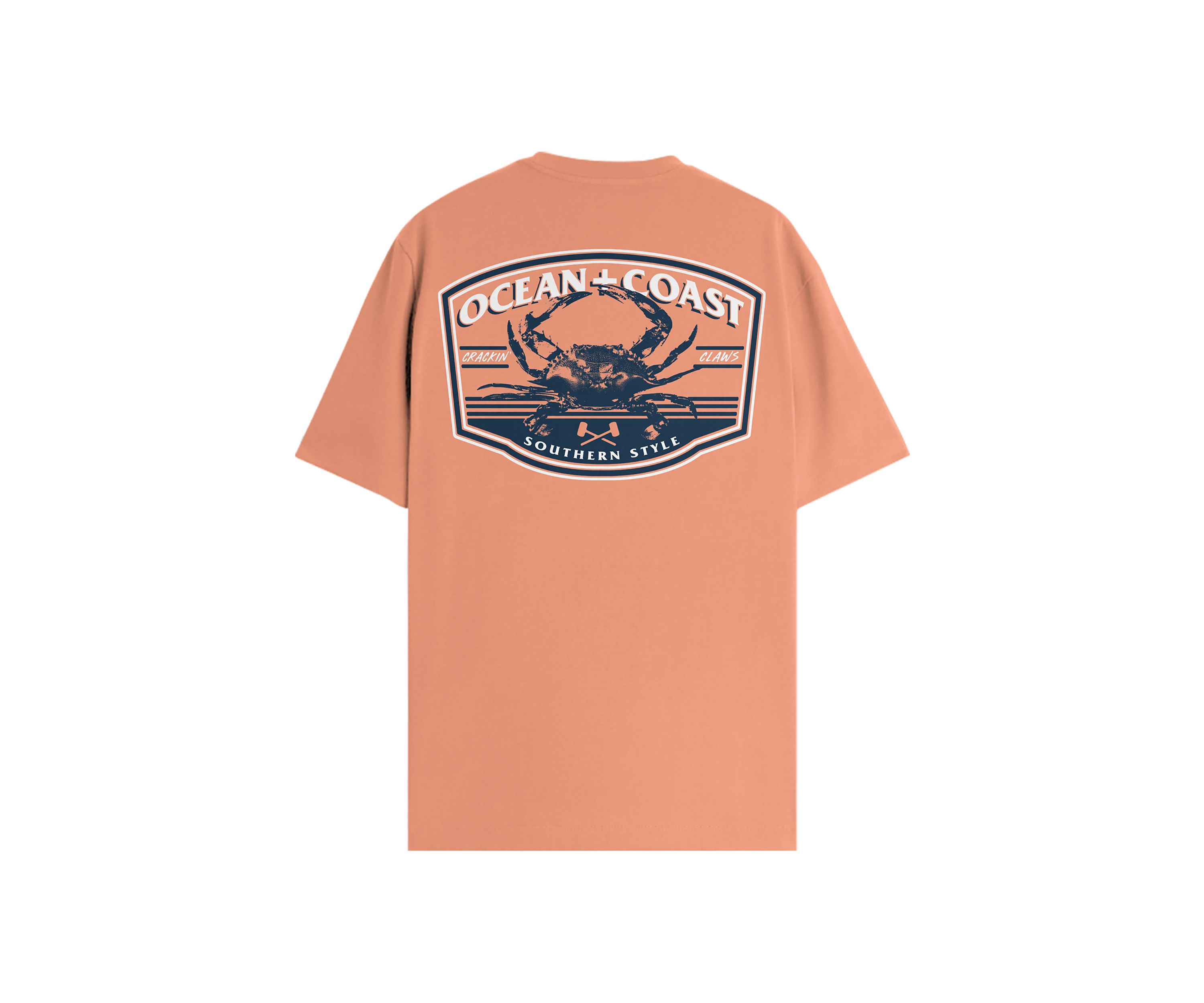 Short Sleeve Crab Graphic T-Shirt 