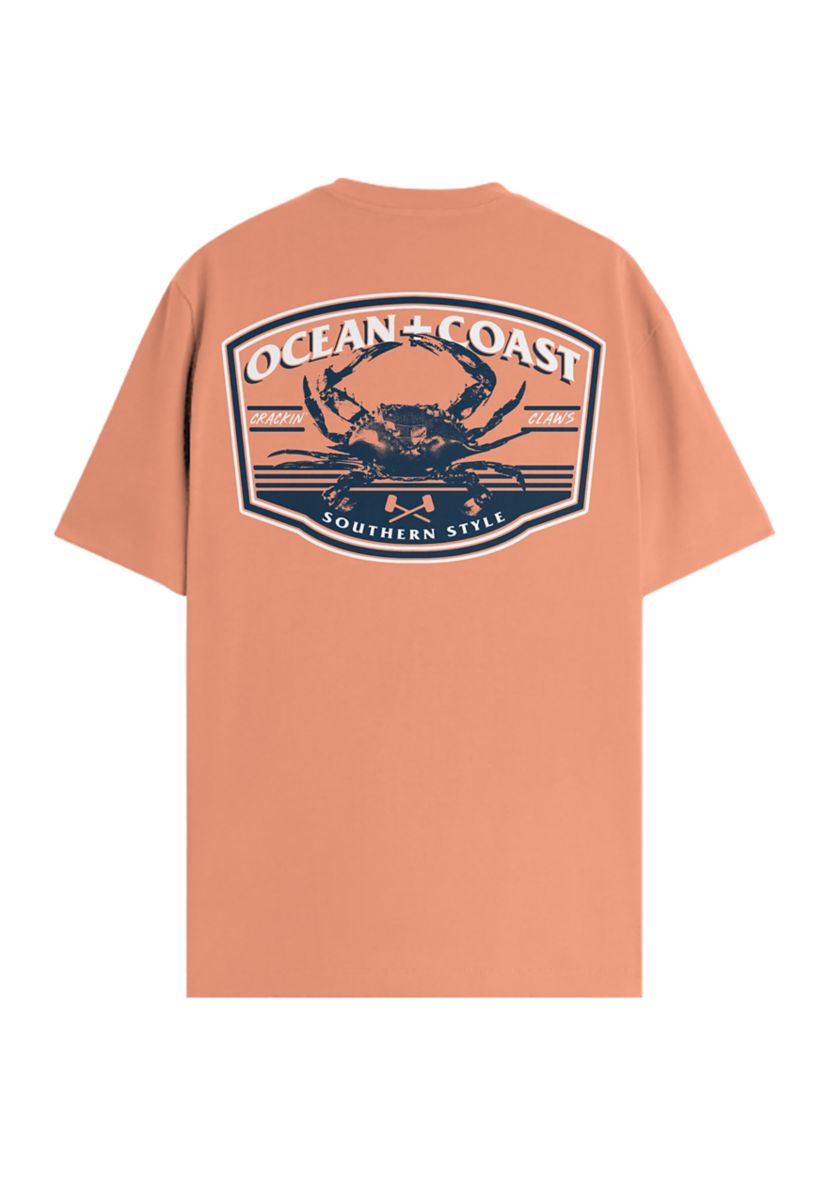Short Sleeve Crab Graphic T-Shirt 