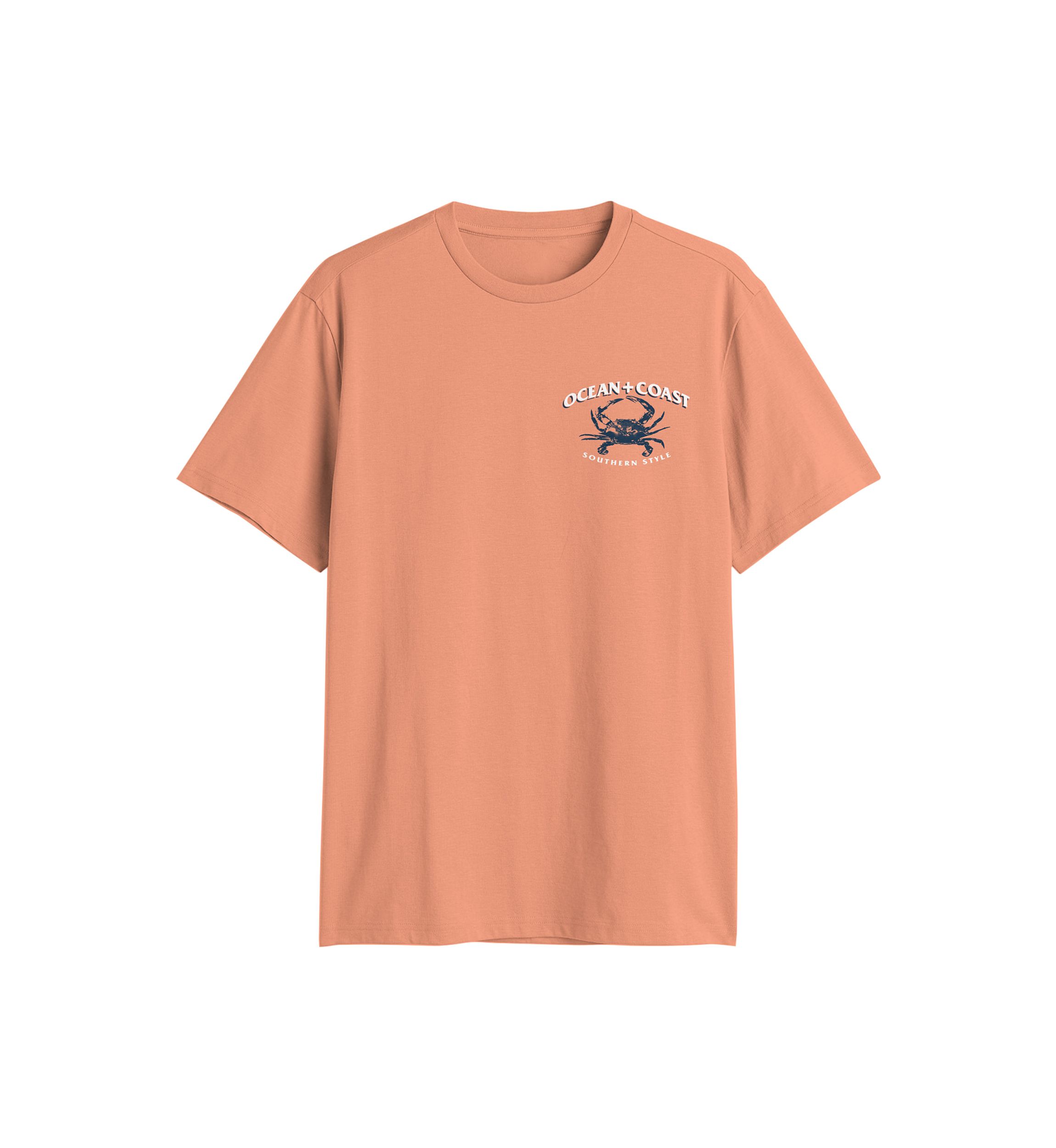 Short Sleeve Crab Graphic T-Shirt 