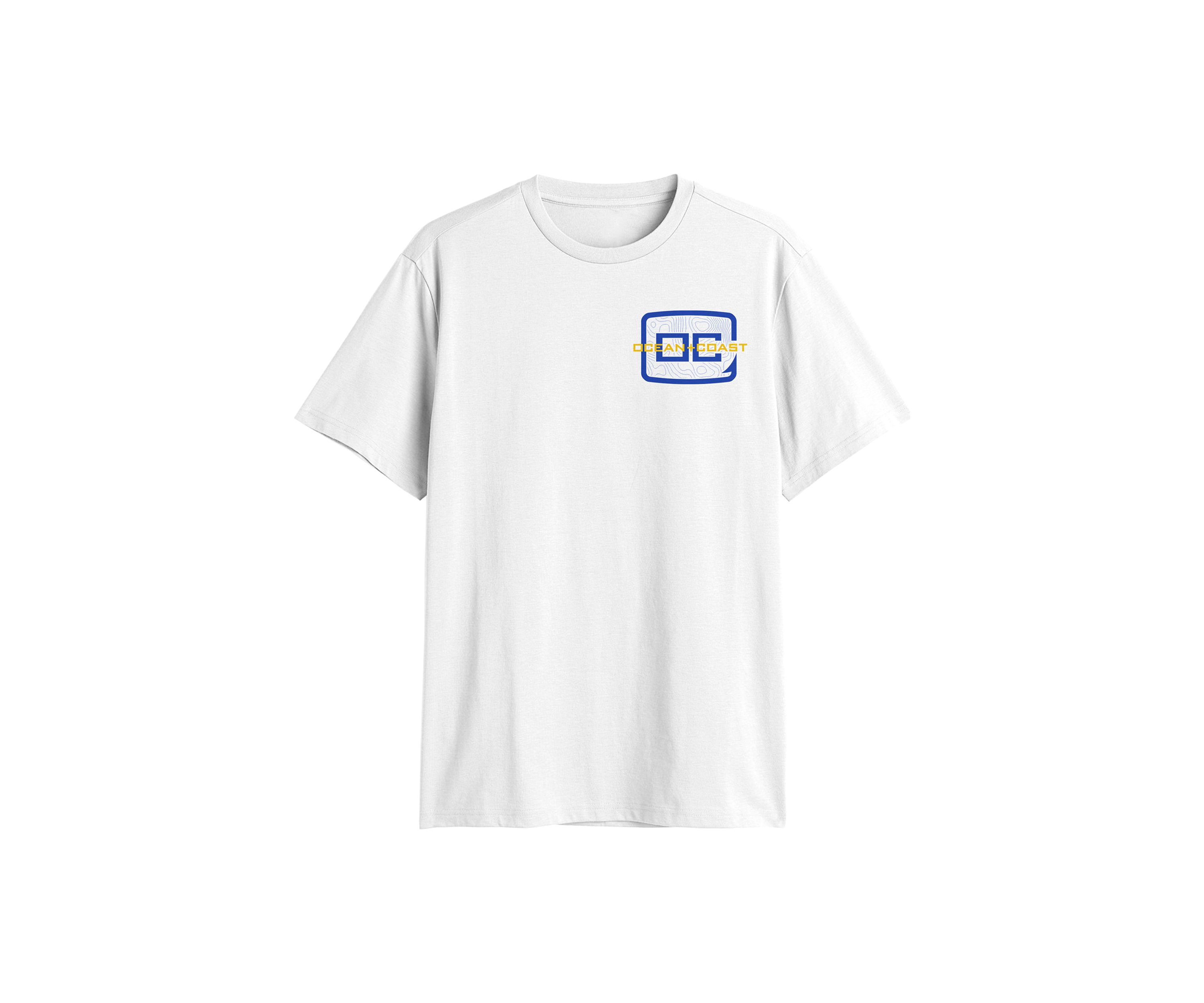 Short Sleeve Fish Logo Graphic T-Shirt