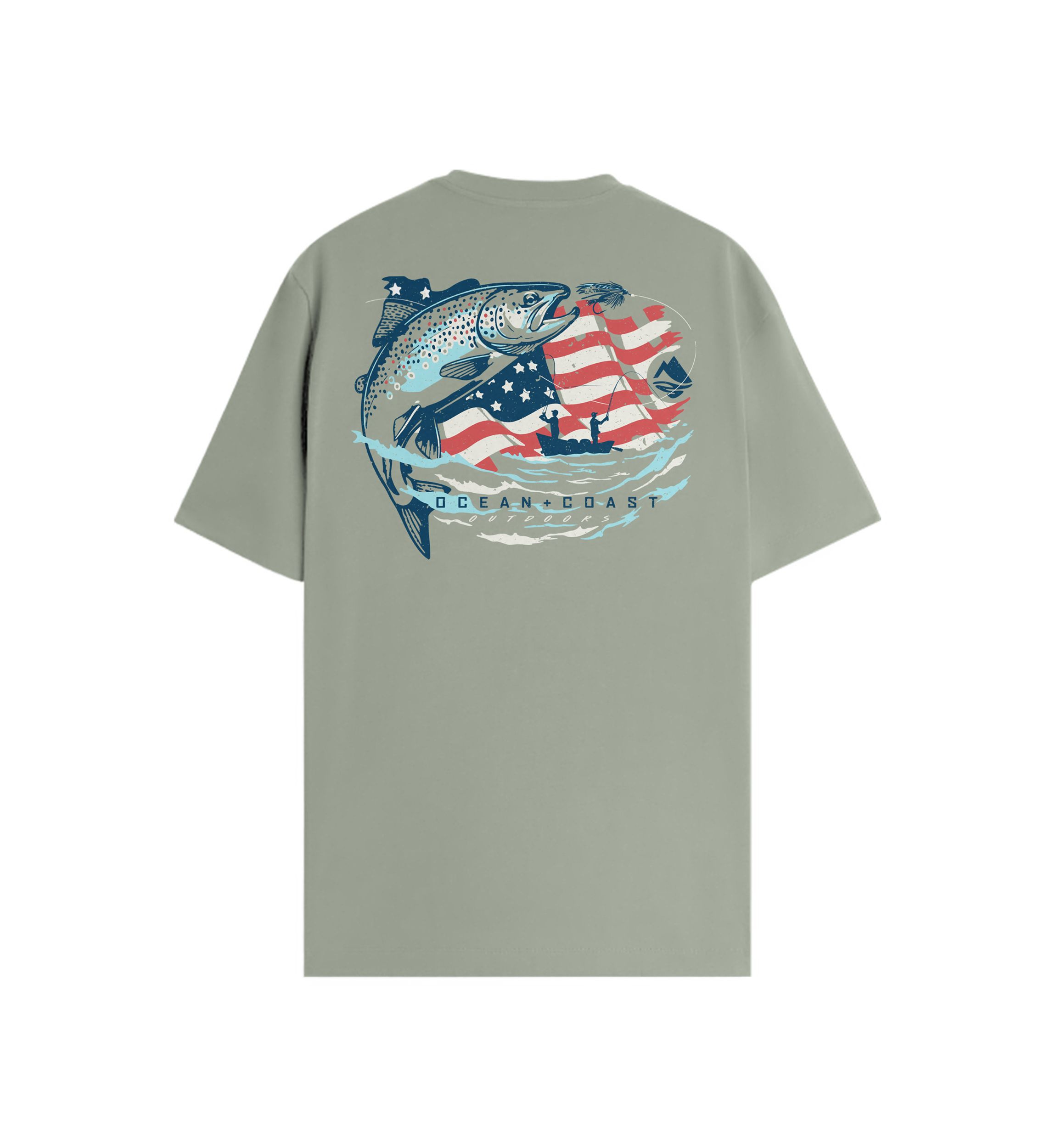 Patriot Bass Short Sleeve Graphic T-Shirt 