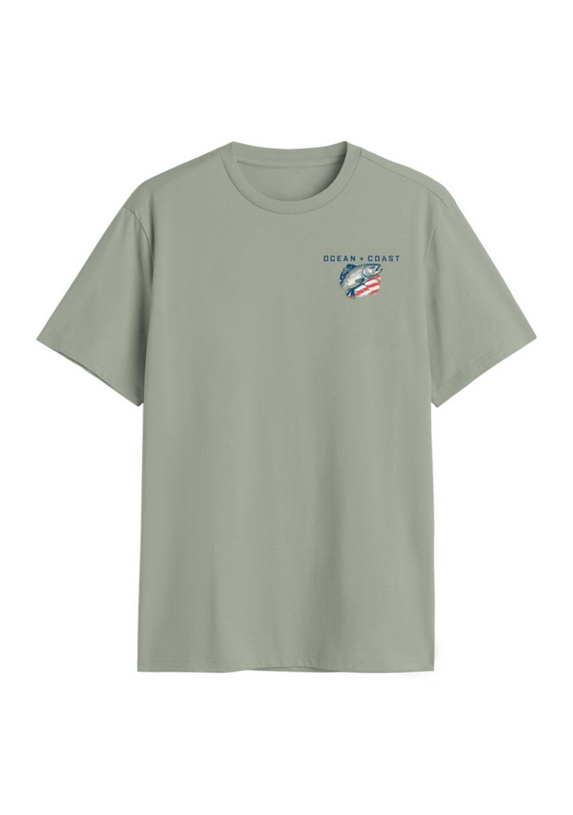 Patriot Bass Short Sleeve Graphic T-Shirt 