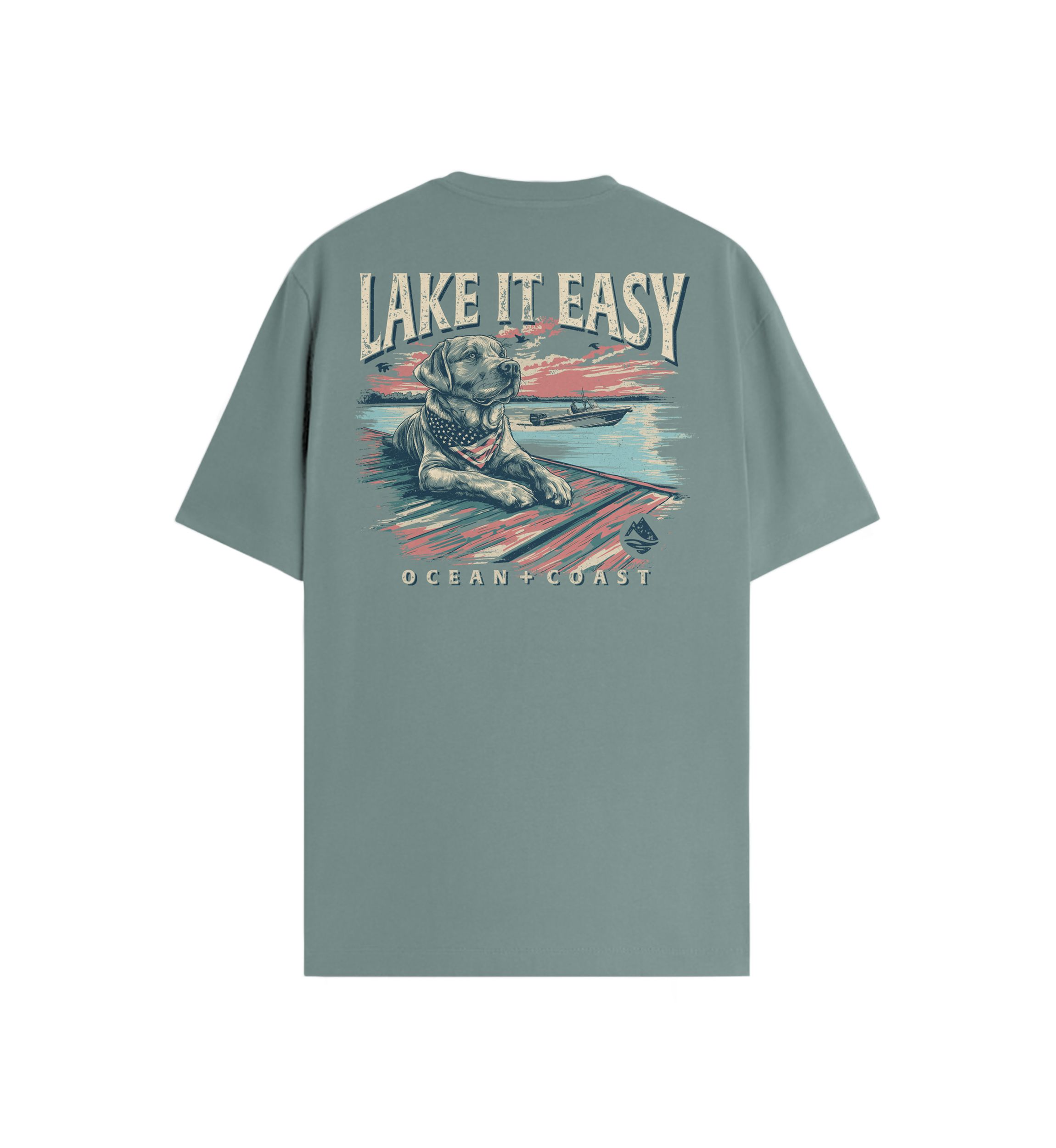 Lake It Easy Short Sleeve Graphic T-Shirt