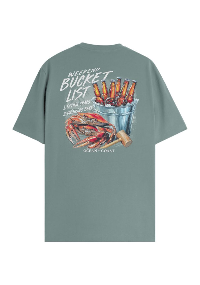 Short Sleeve Bucket List Graphic T-Shirt 