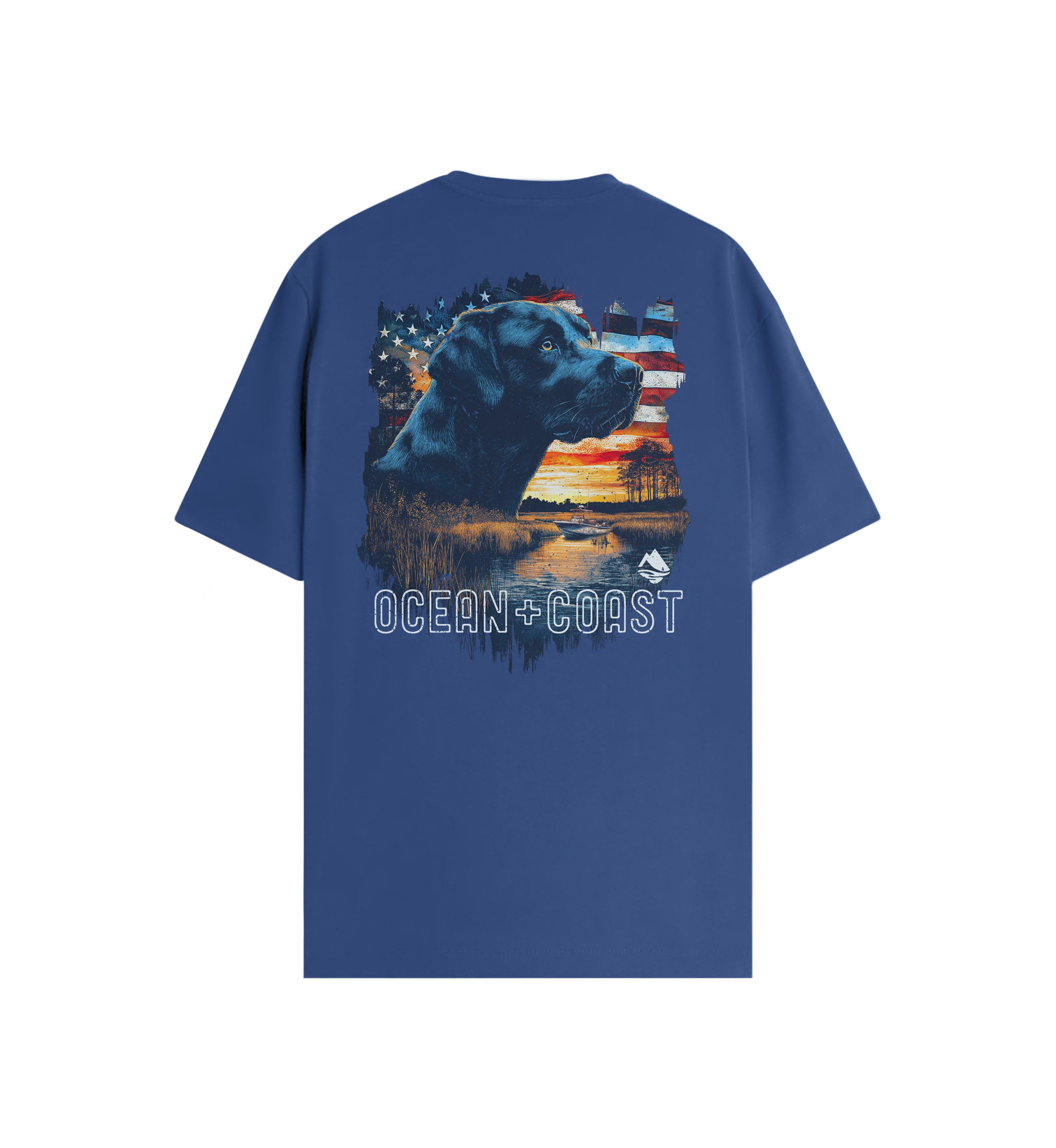 Short Sleeve American Marsh Graphic T-Shirt