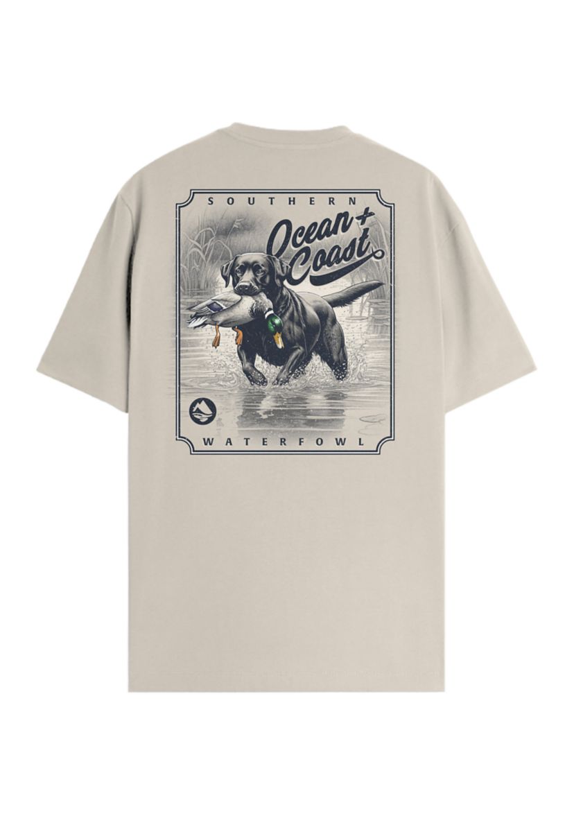 Happy Dog Short Sleeve Graphic T-Shirt