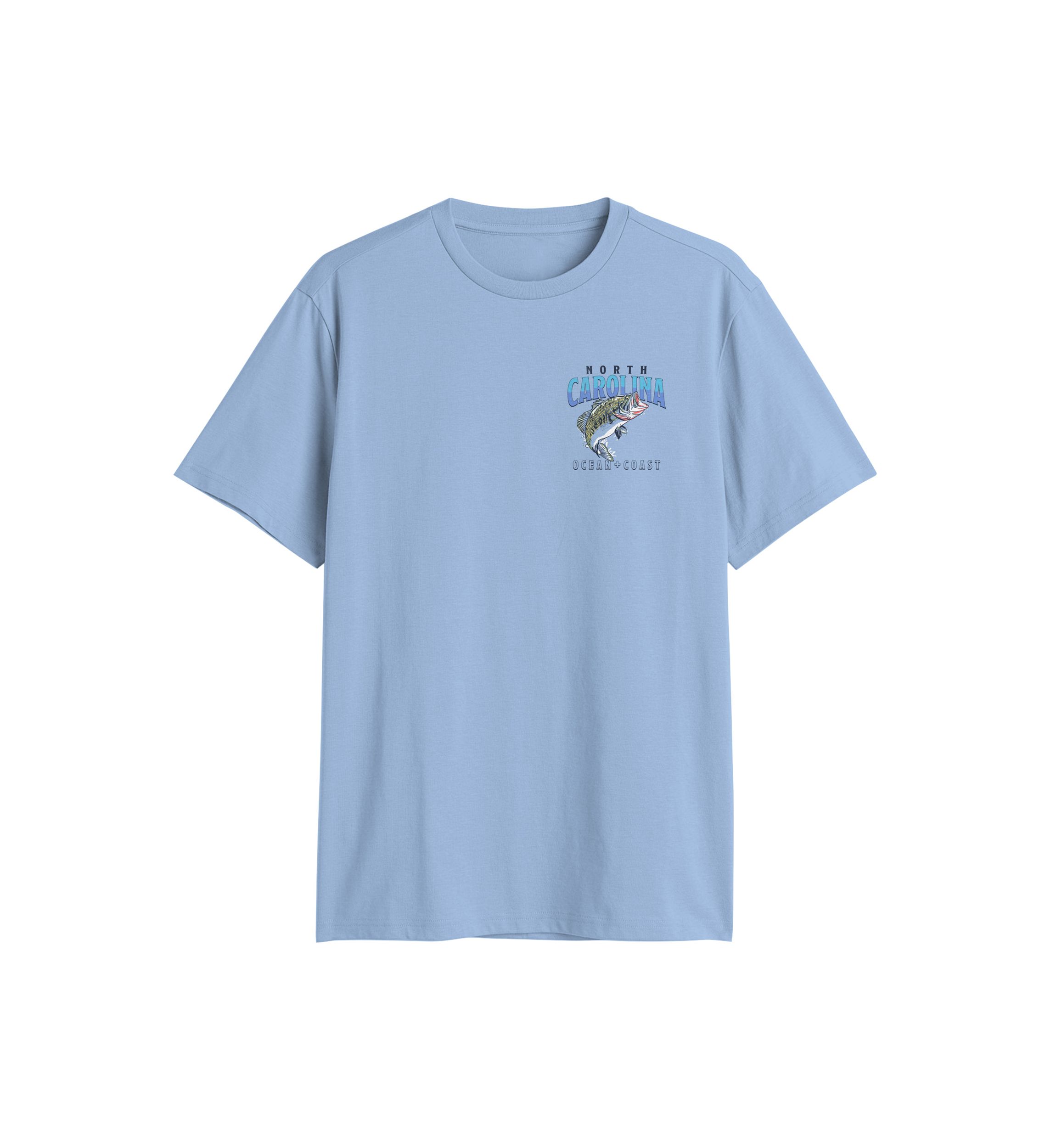 North Carolina Fishing Graphic T-Shirt