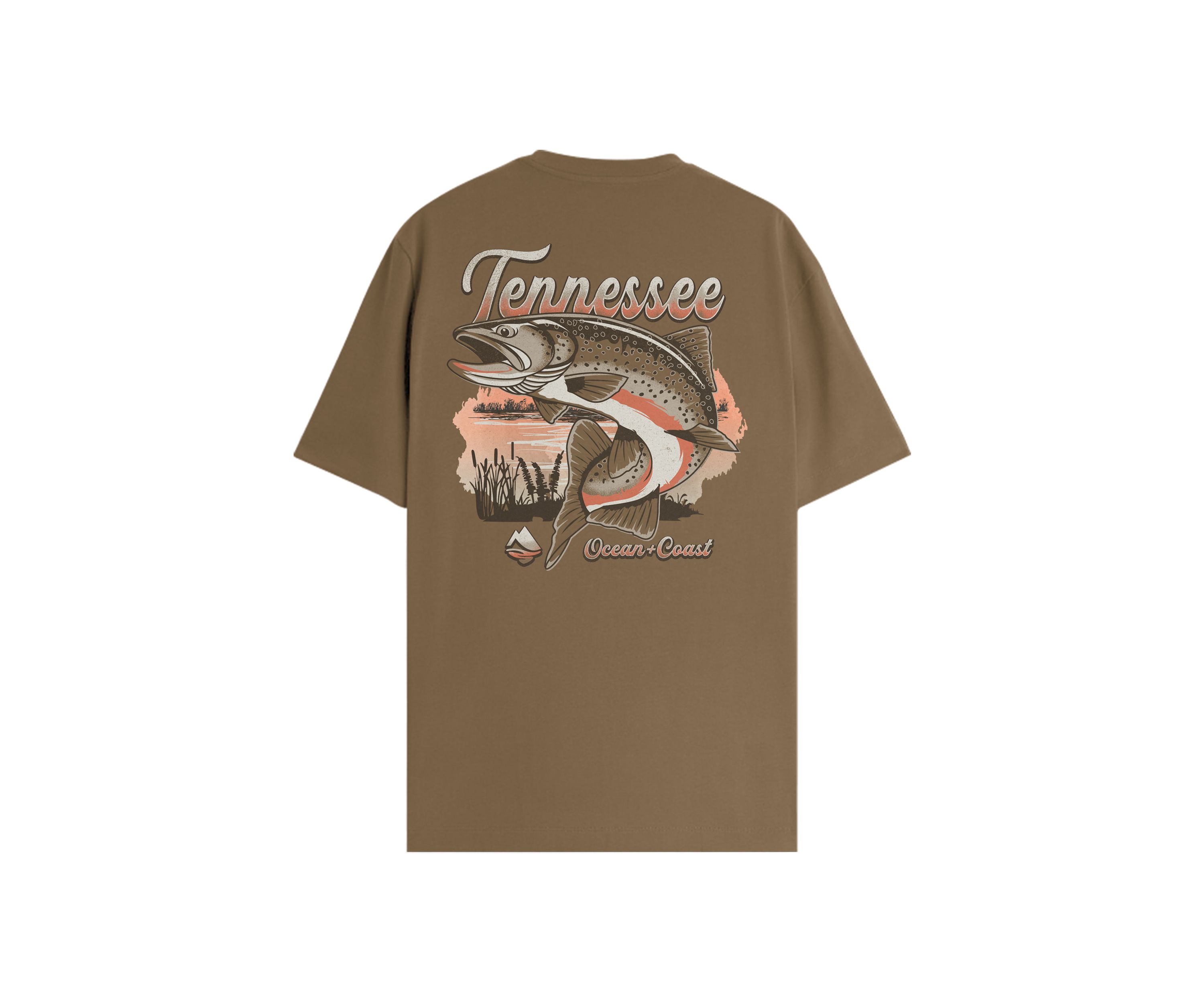 Tennessee Fishing Graphic T-Shirt