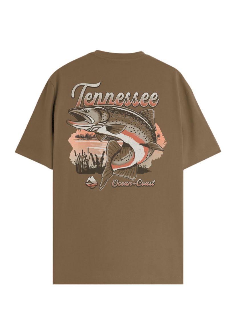 Tennessee Fishing Graphic T-Shirt