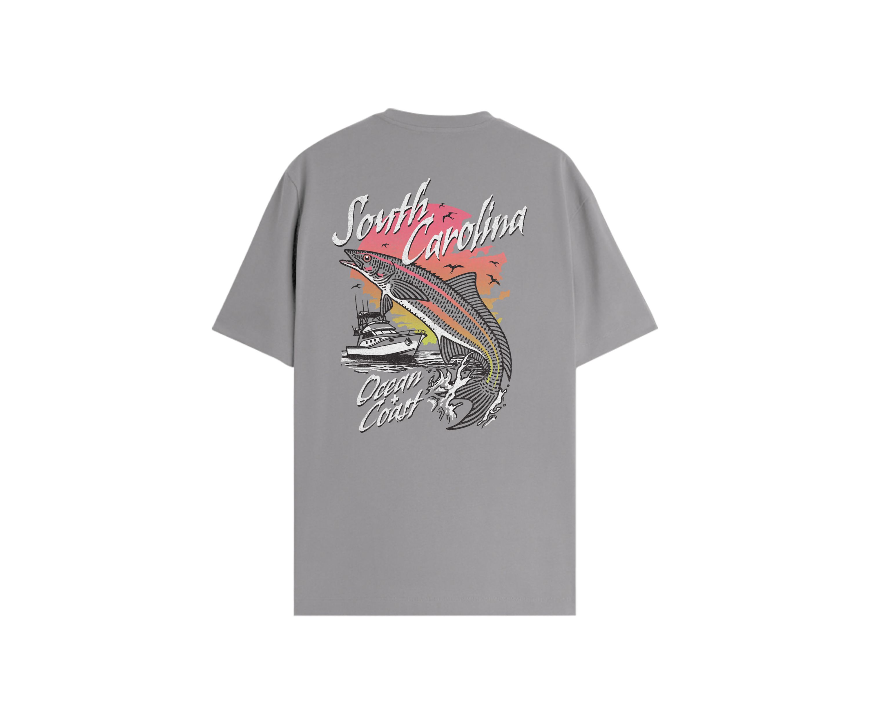 South Carolina Fishing Graphic T-Shirt