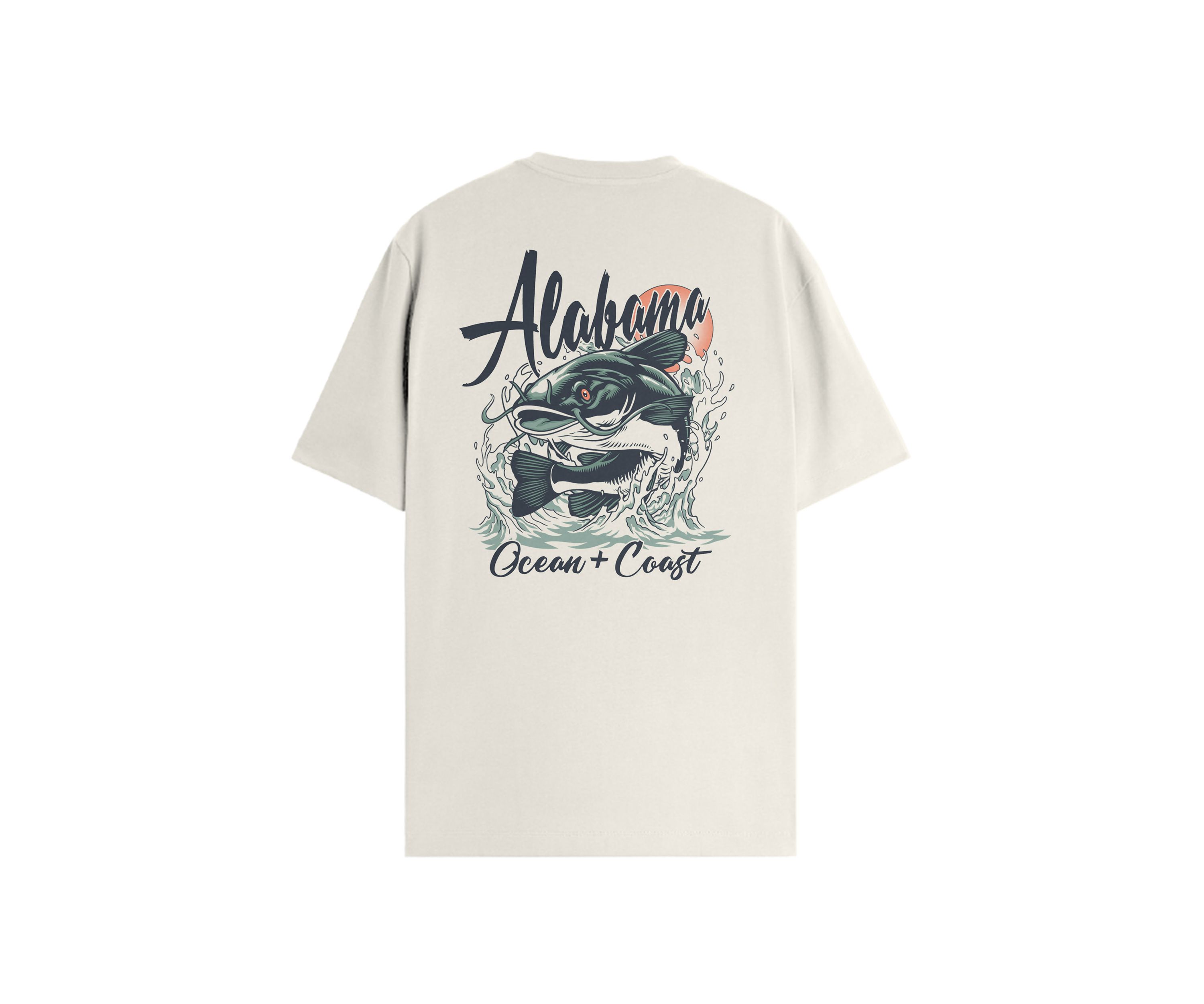 Alabama Fishing Graphic T-Shirt
