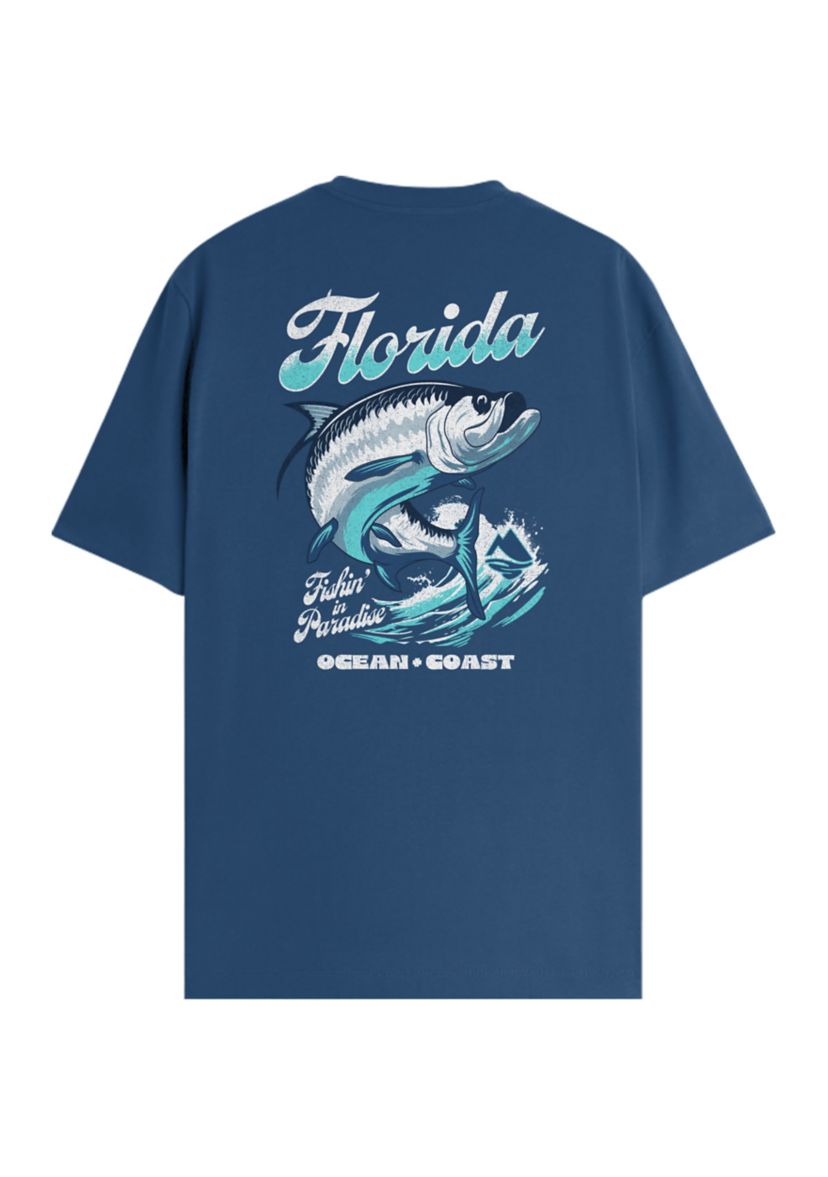 Florida Fishing Graphic T-Shirt