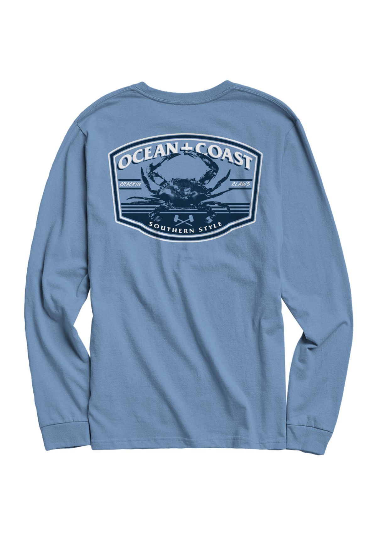 Crab Long Sleeve Graphic T-Shirt