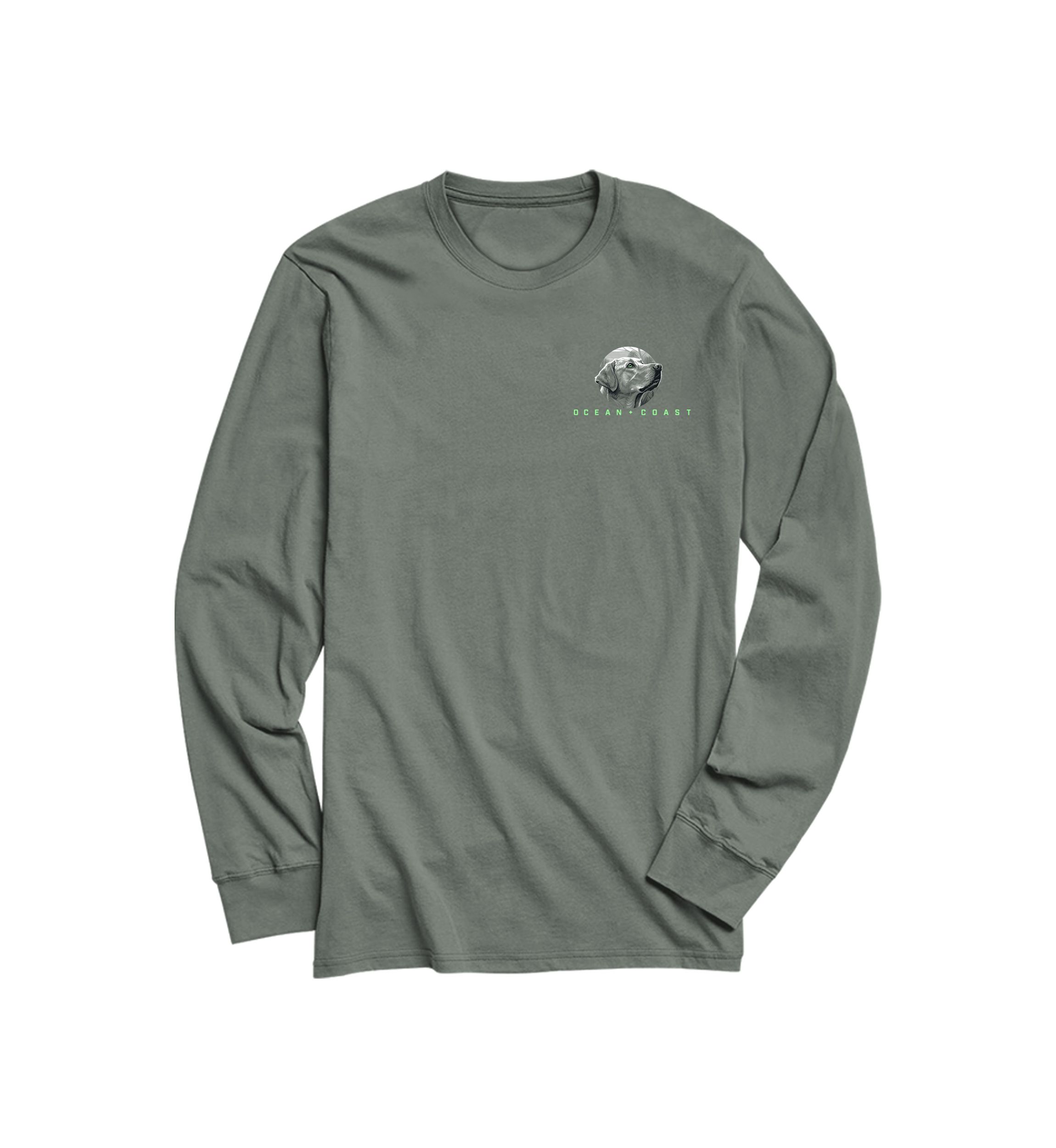 Hunting Dog Long Sleeve Graphic T-Shirt