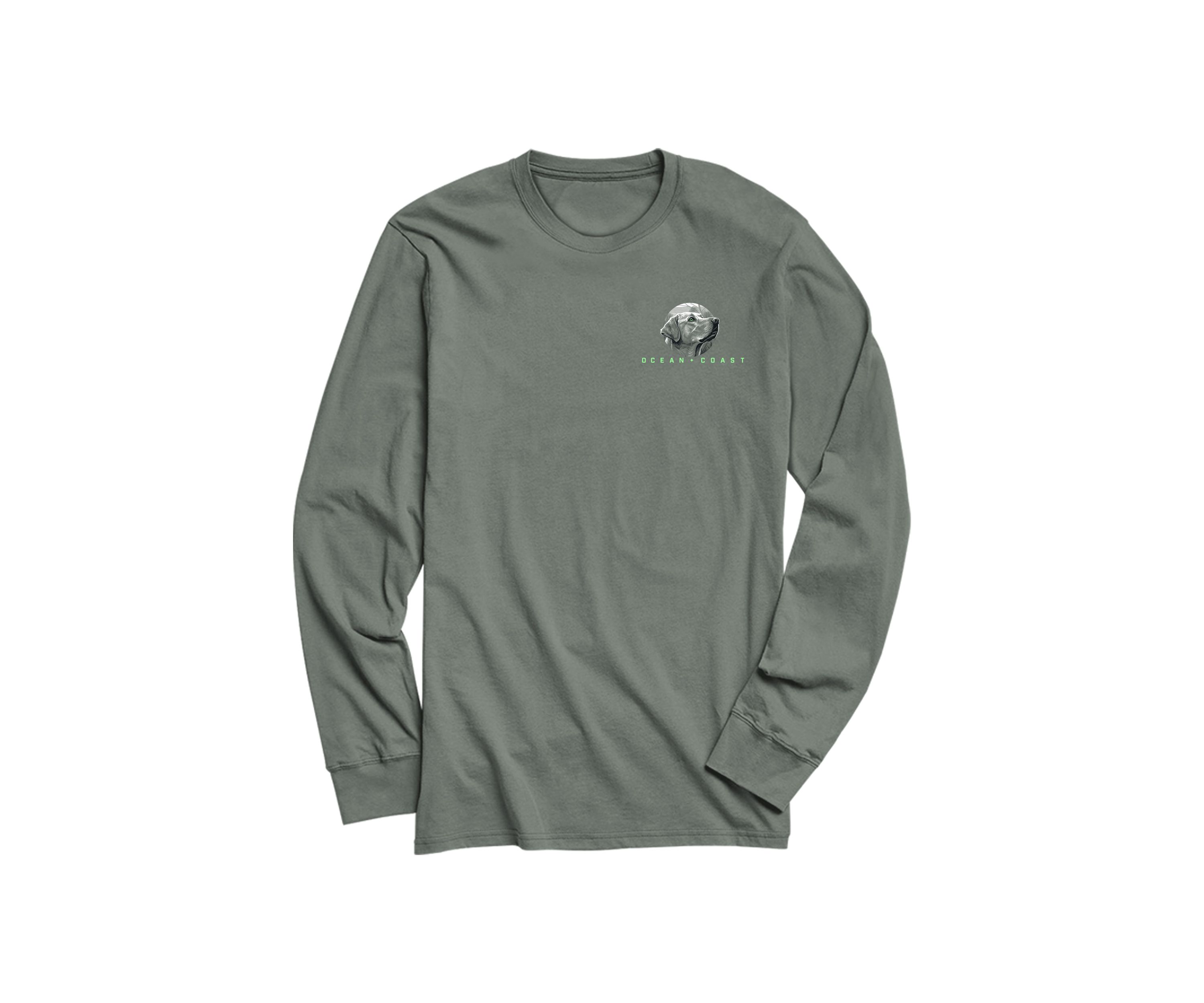 Hunting Dog Long Sleeve Graphic T-Shirt