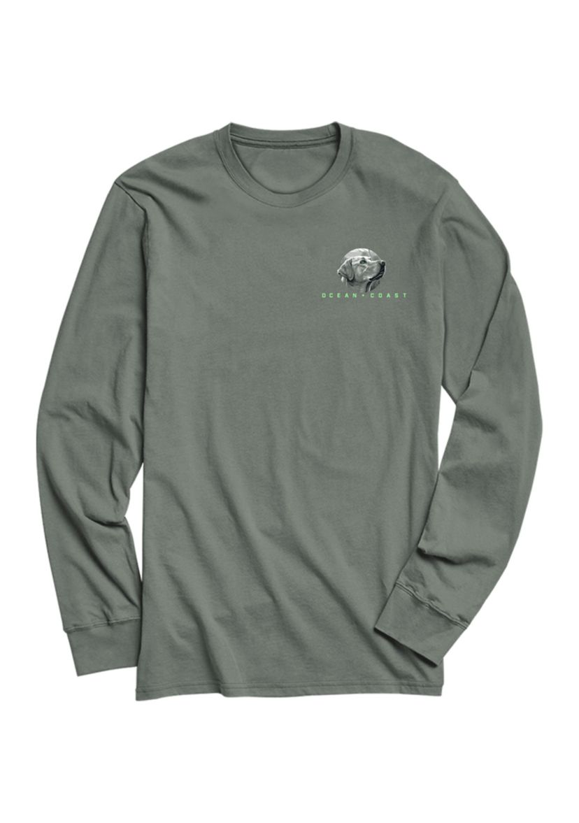 Hunting Dog Long Sleeve Graphic T-Shirt