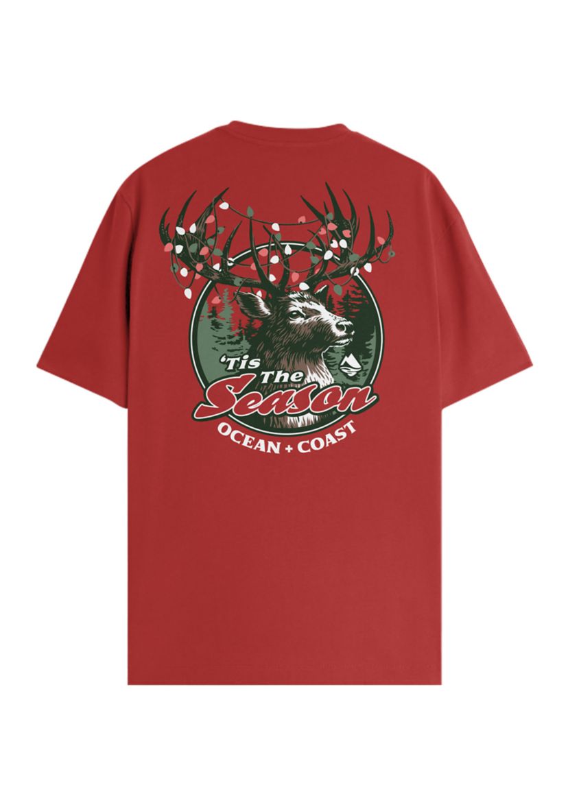 Mens Tis the Season Short Sleeve Graphic T-Shirt