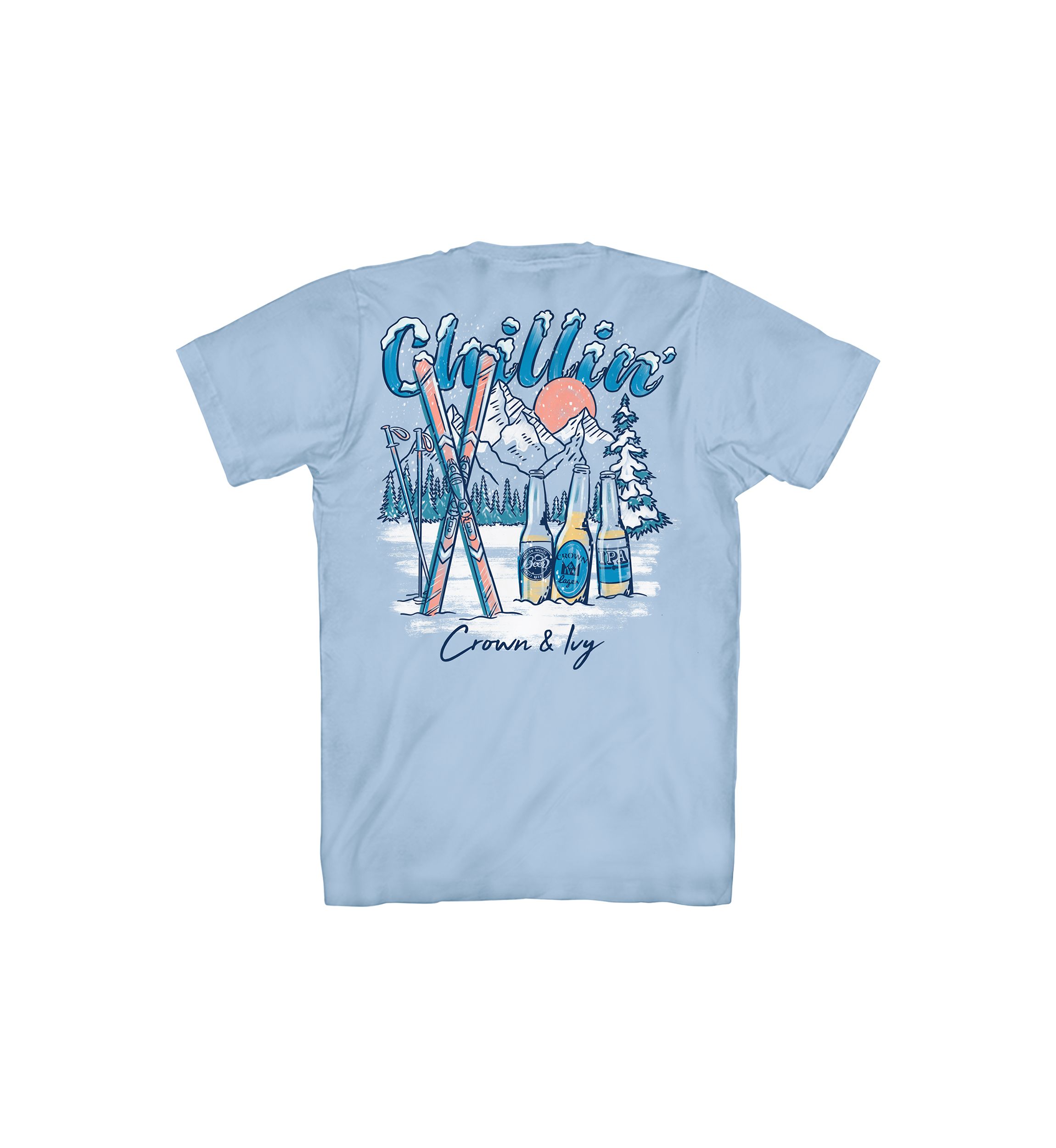 Short Sleeve Chillin Graphic T-Shirt 