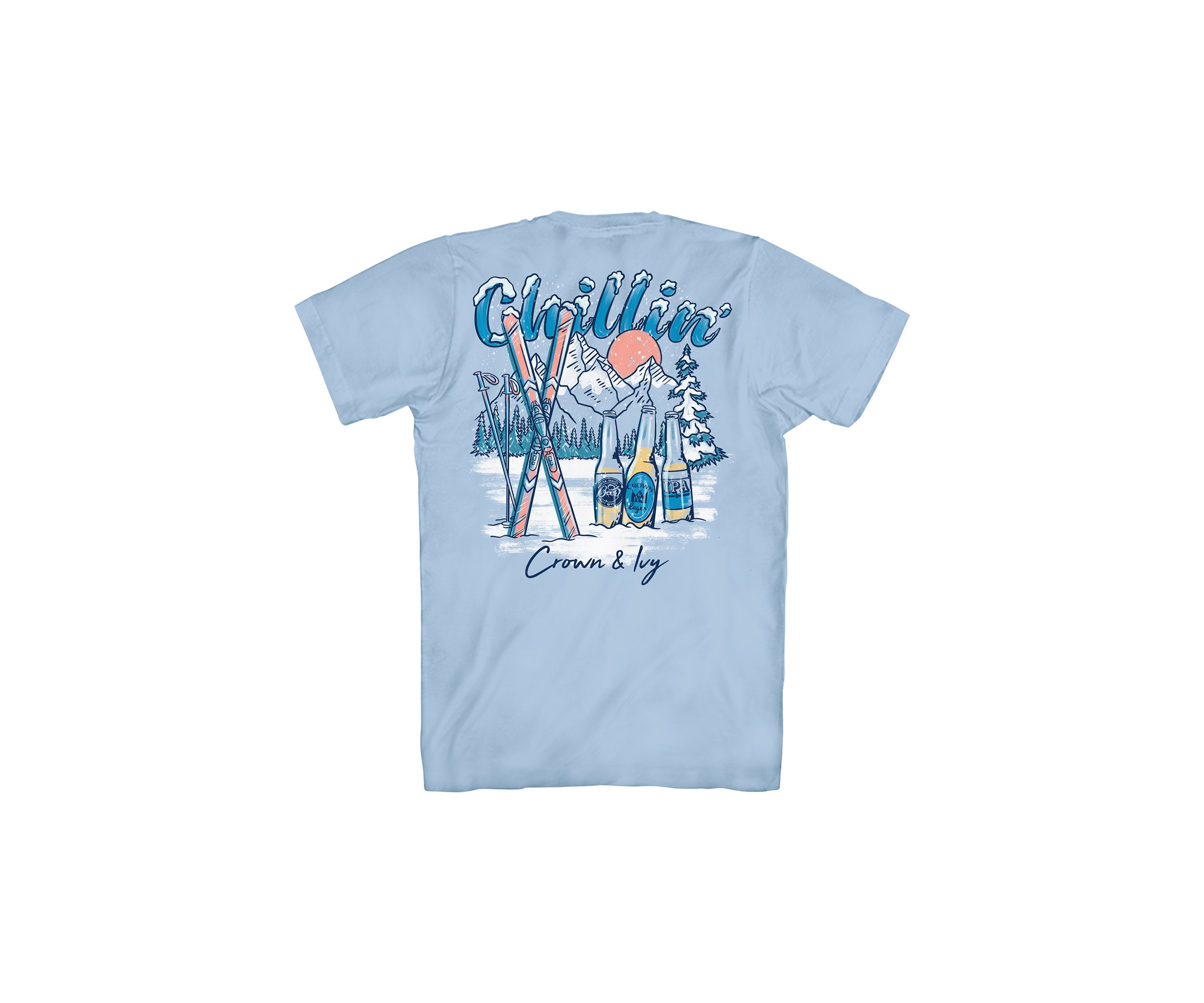 Short Sleeve Chillin Graphic T-Shirt 