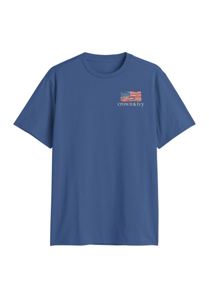 Classic Patriotic Graphic T-Shirt