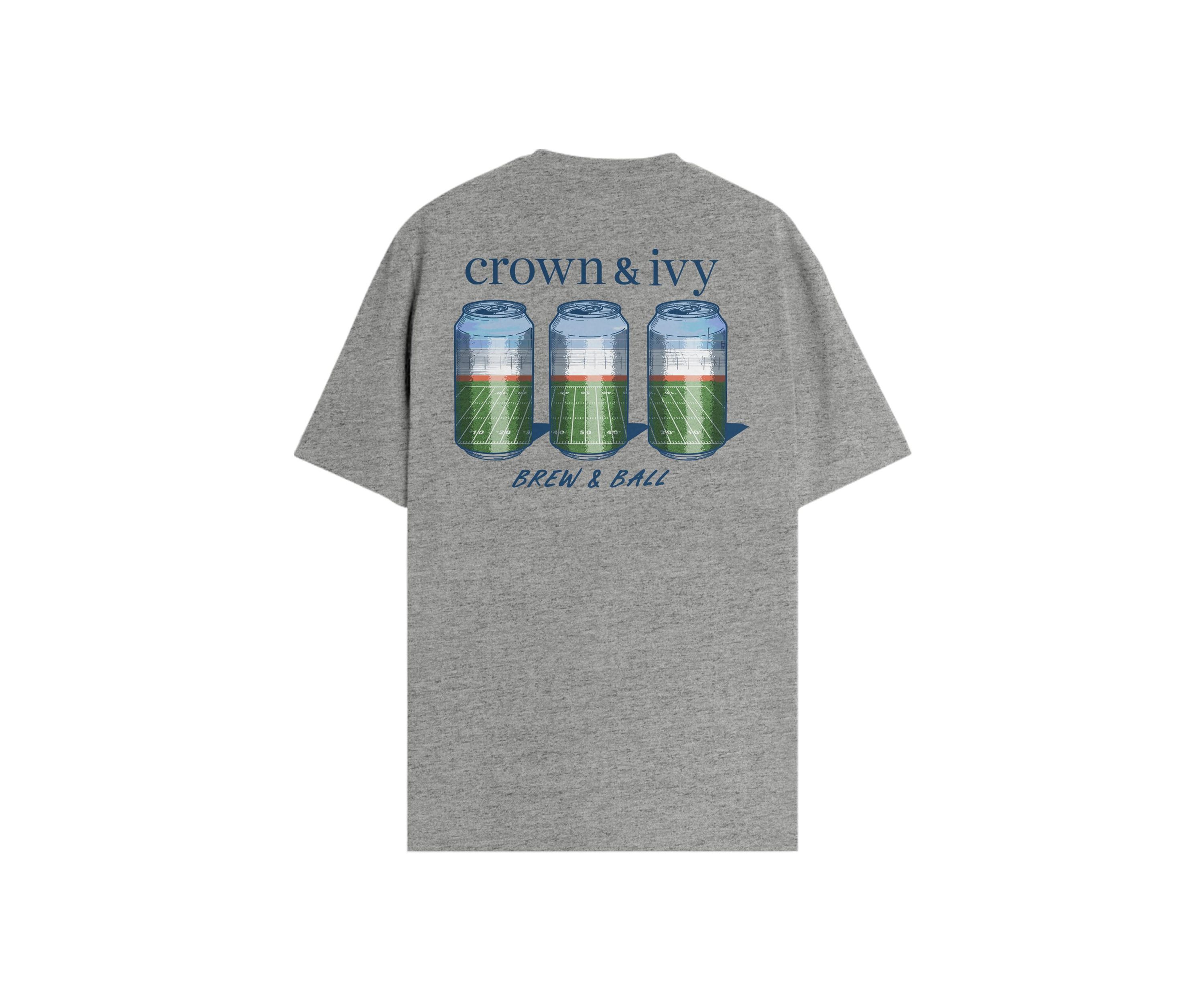 Football Cans Graphic T-Shirt