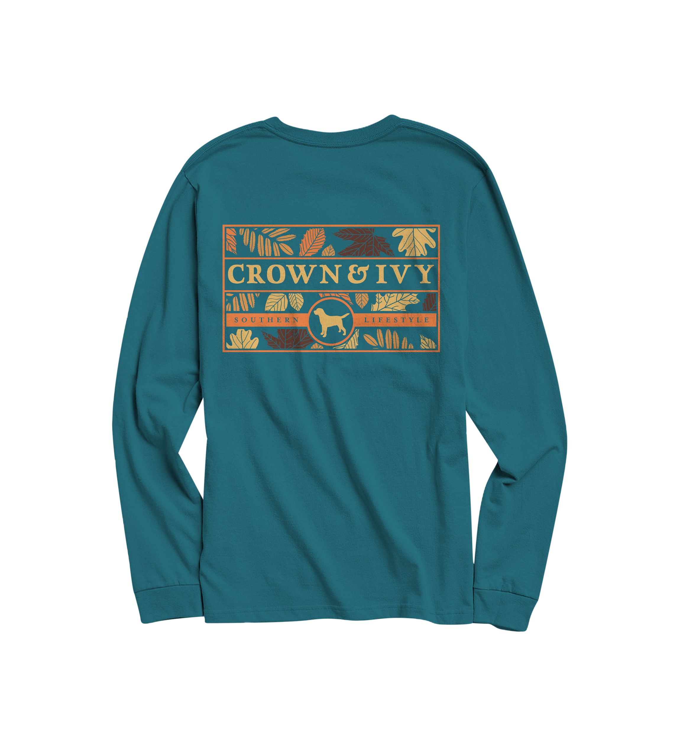 South Fall Color Long Sleeve Graphic T-Shirt