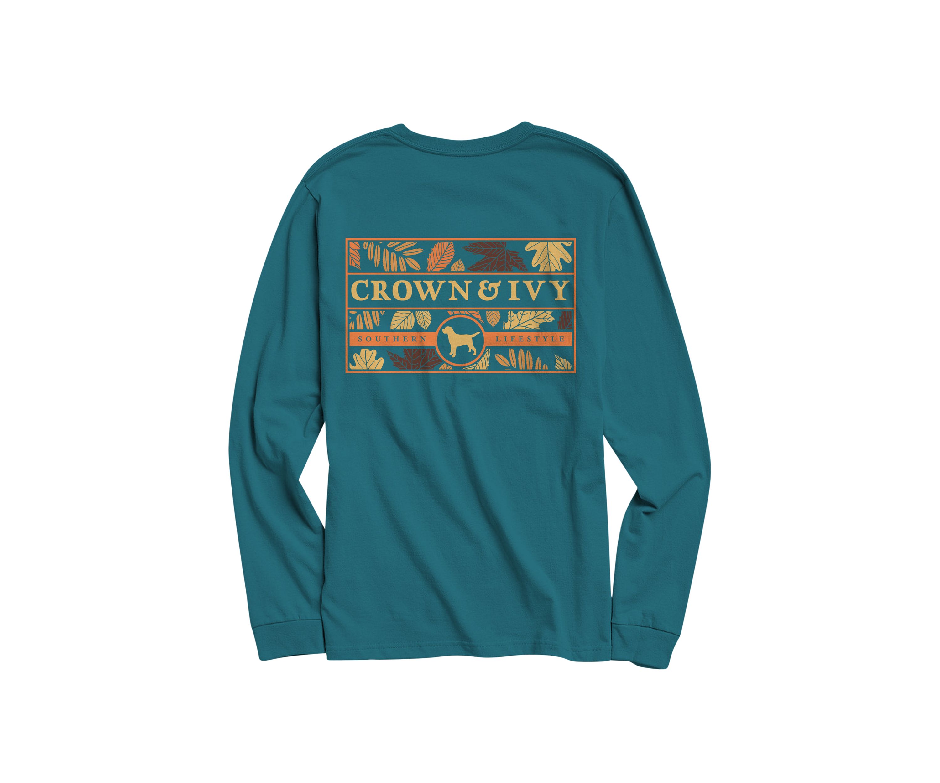 South Fall Color Long Sleeve Graphic T-Shirt