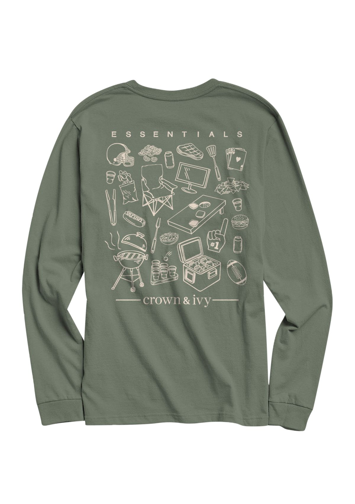 Go Camp Long Sleeve Graphic T-Shirt