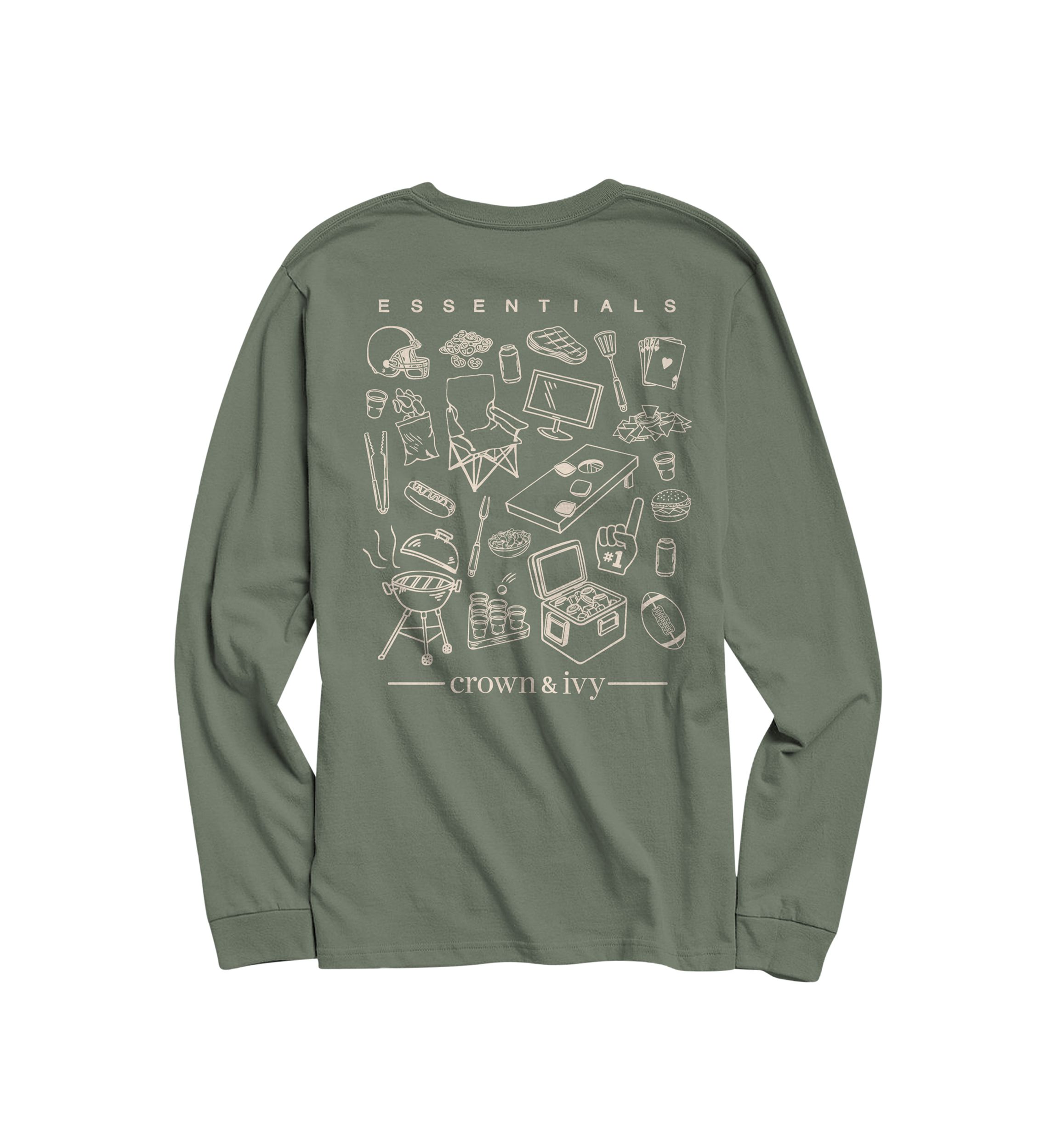Go Camp Long Sleeve Graphic T-Shirt