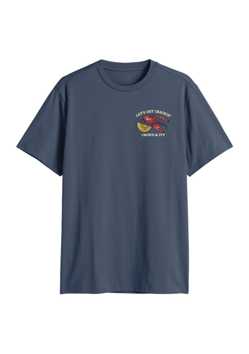 Crown & Ivy™ Let's Get Crackin' Graphic T-Shirt | Belk