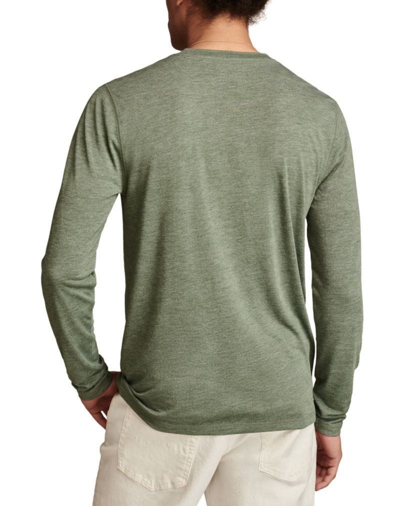 Lucky Brand Tencel Jersey Long Sleeve Henley