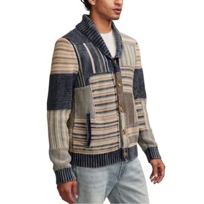 Patchwork Shawl Cardigan