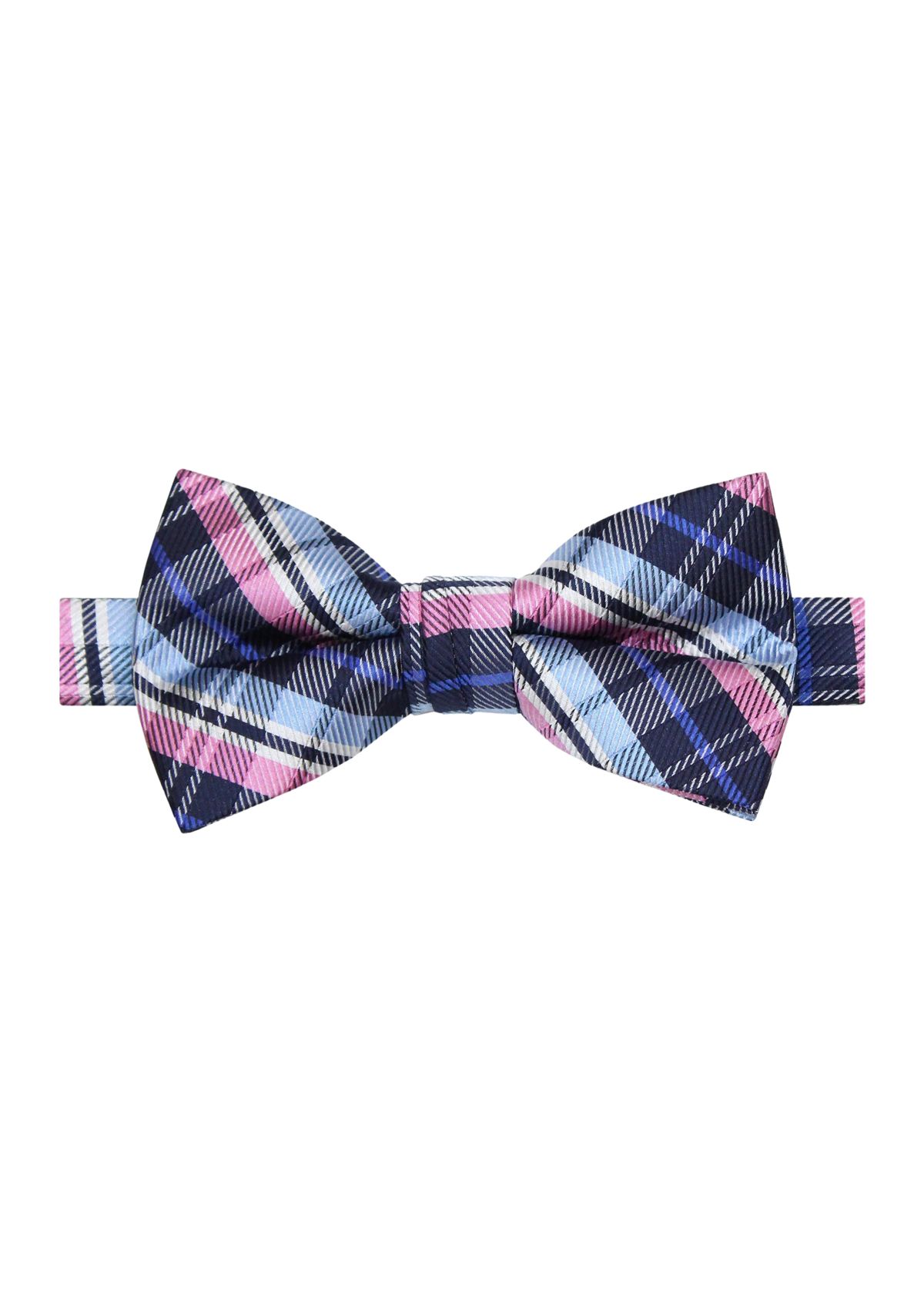 Printed Plaid Bowtie 