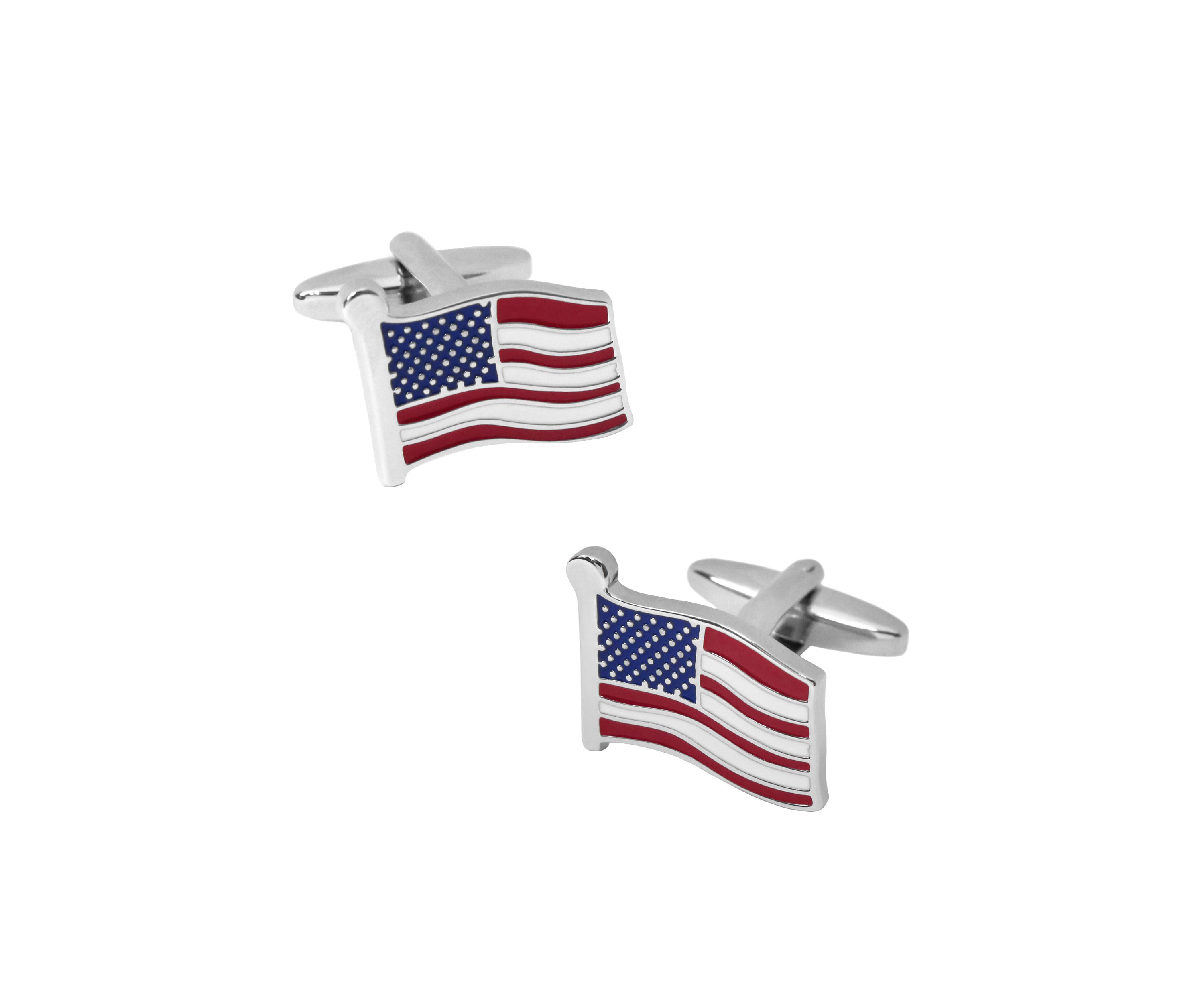 Flag Cuff Links