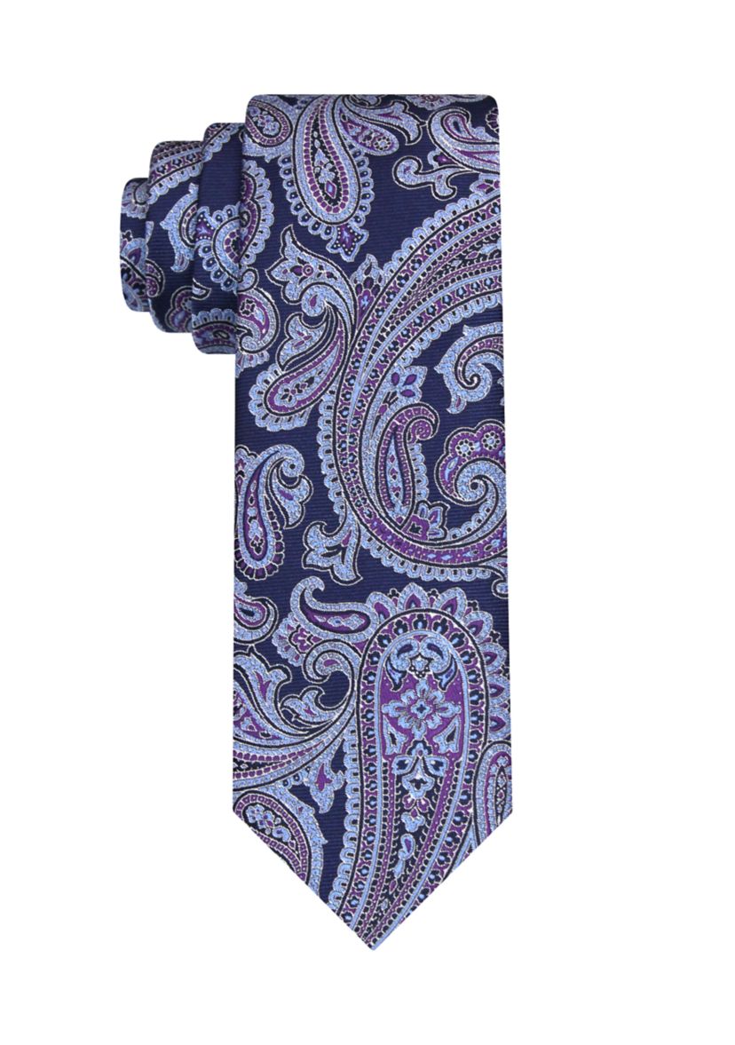 Big & Tall Allover Paisley Tie