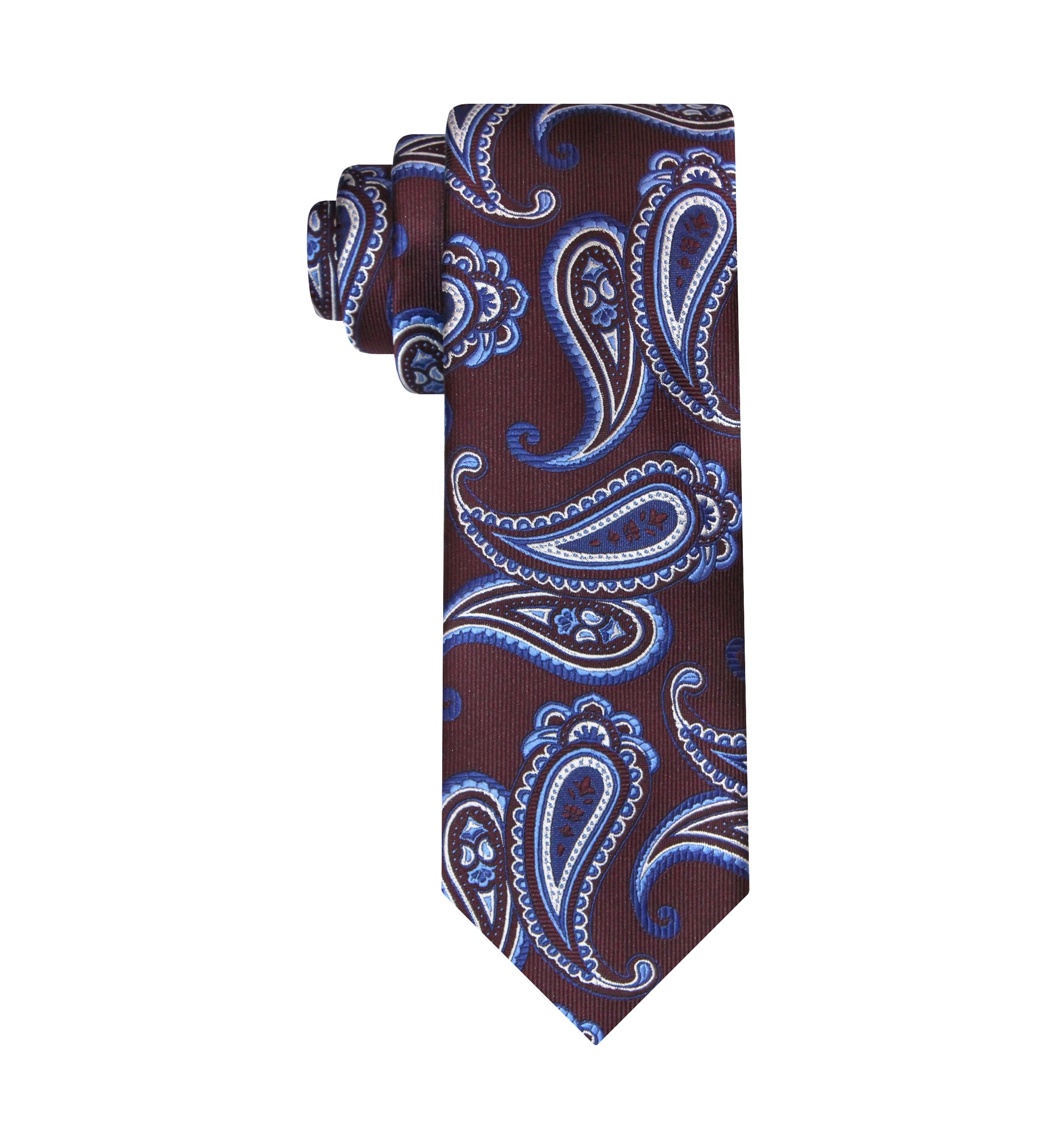 Spaced Paisley Tie