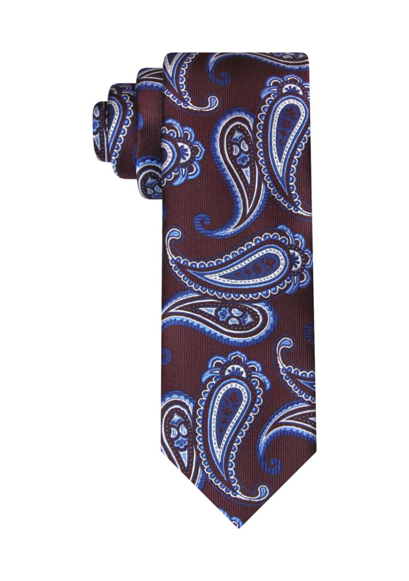 Spaced Paisley Tie